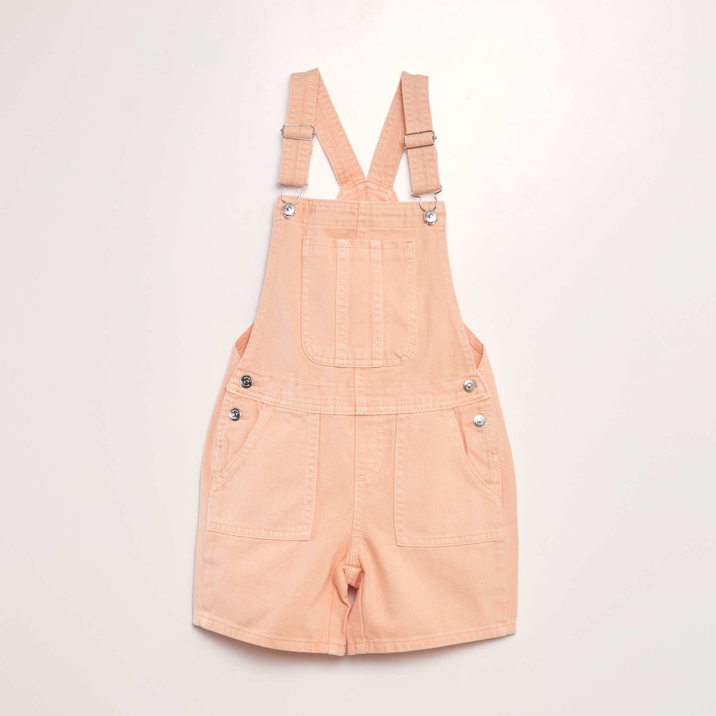 Denim dungarees ORANGE