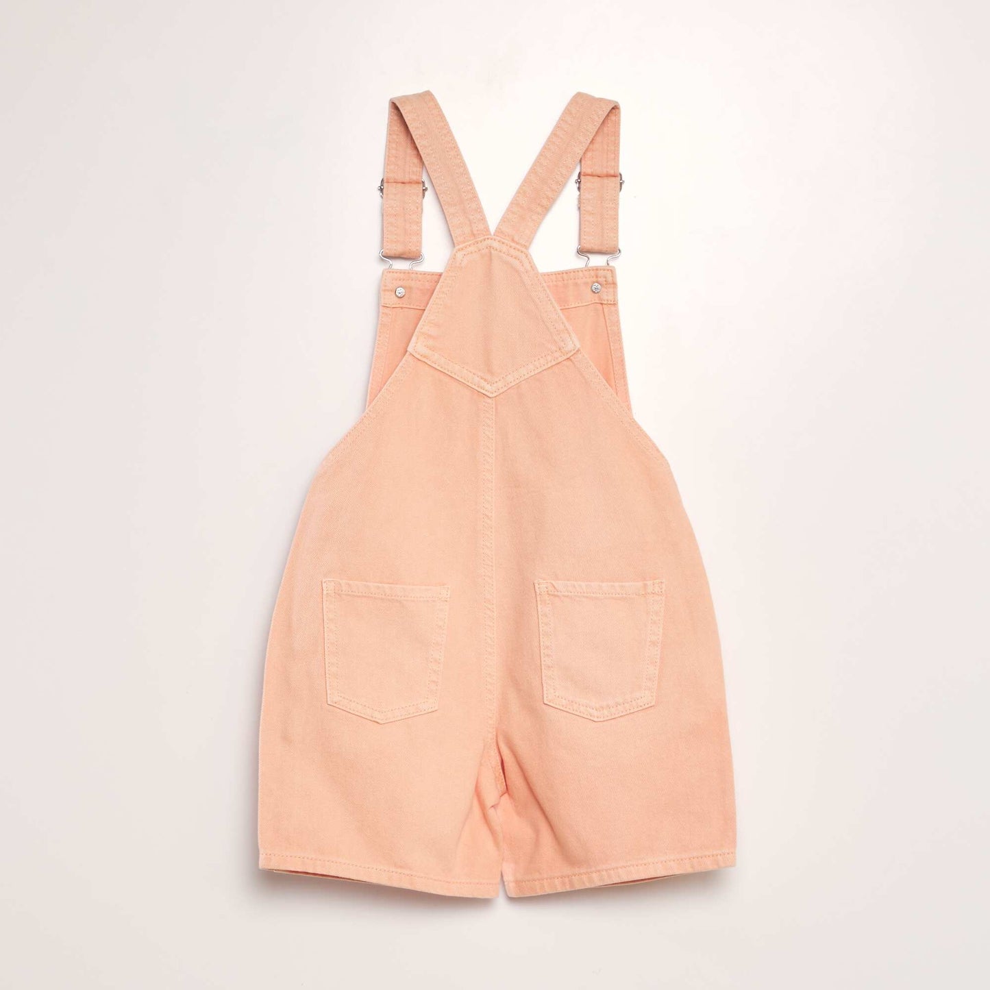 Denim dungarees ORANGE