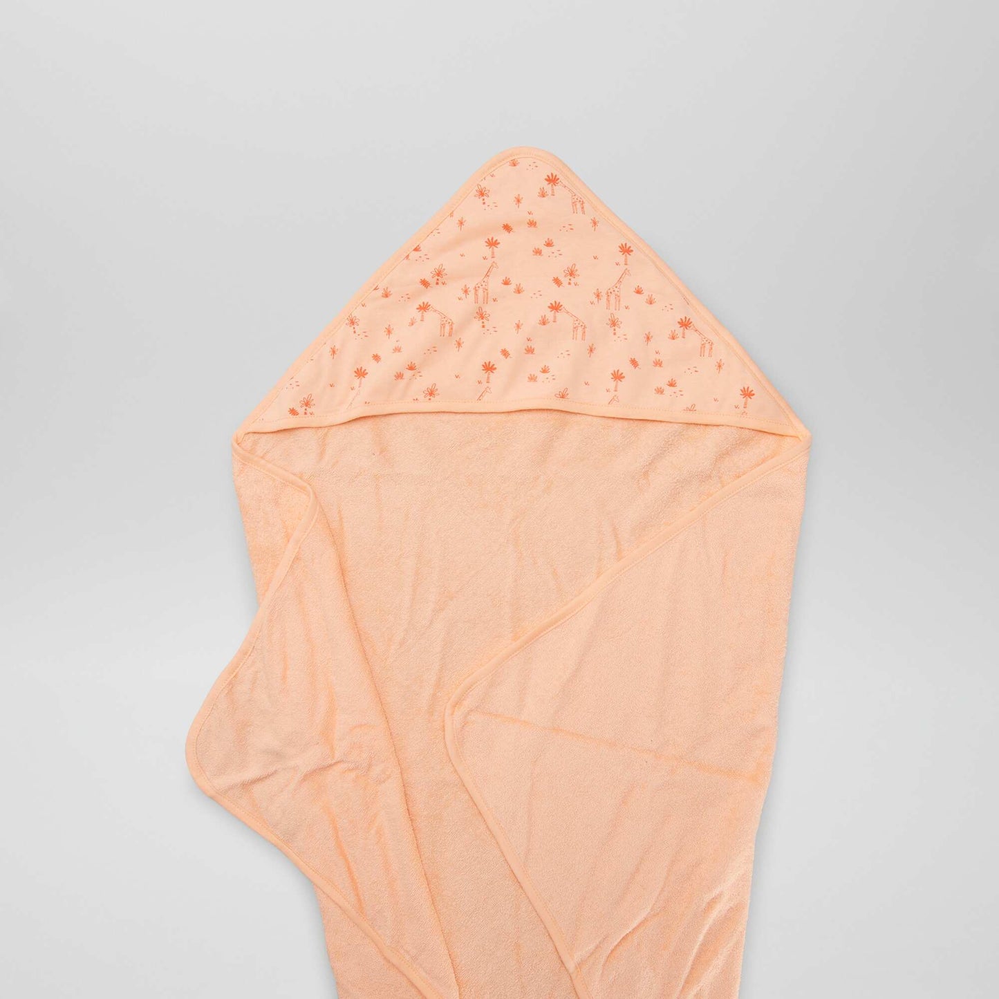 Hooded bath towel ORANGE