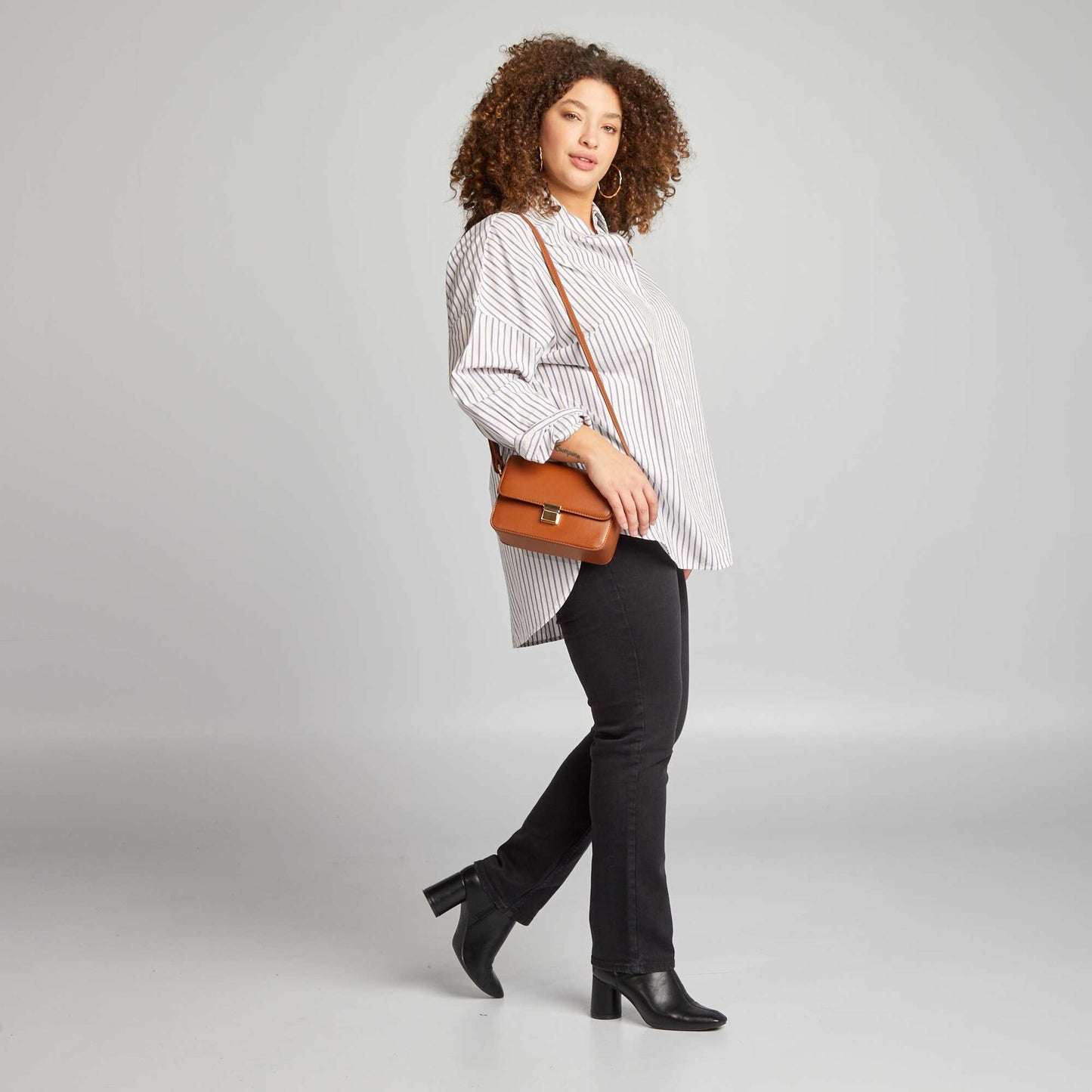 Loose-fit shirt WHITE