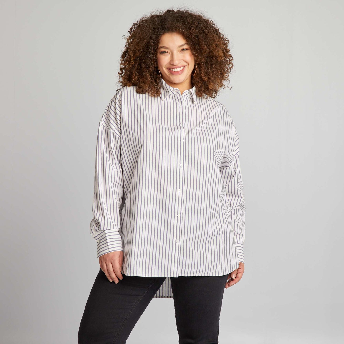 Loose-fit shirt WHITE