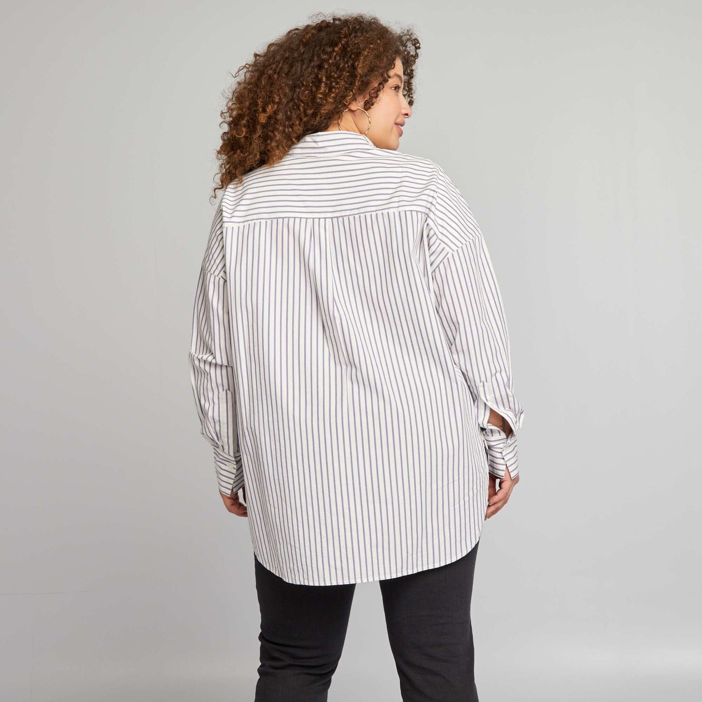 Loose-fit shirt WHITE
