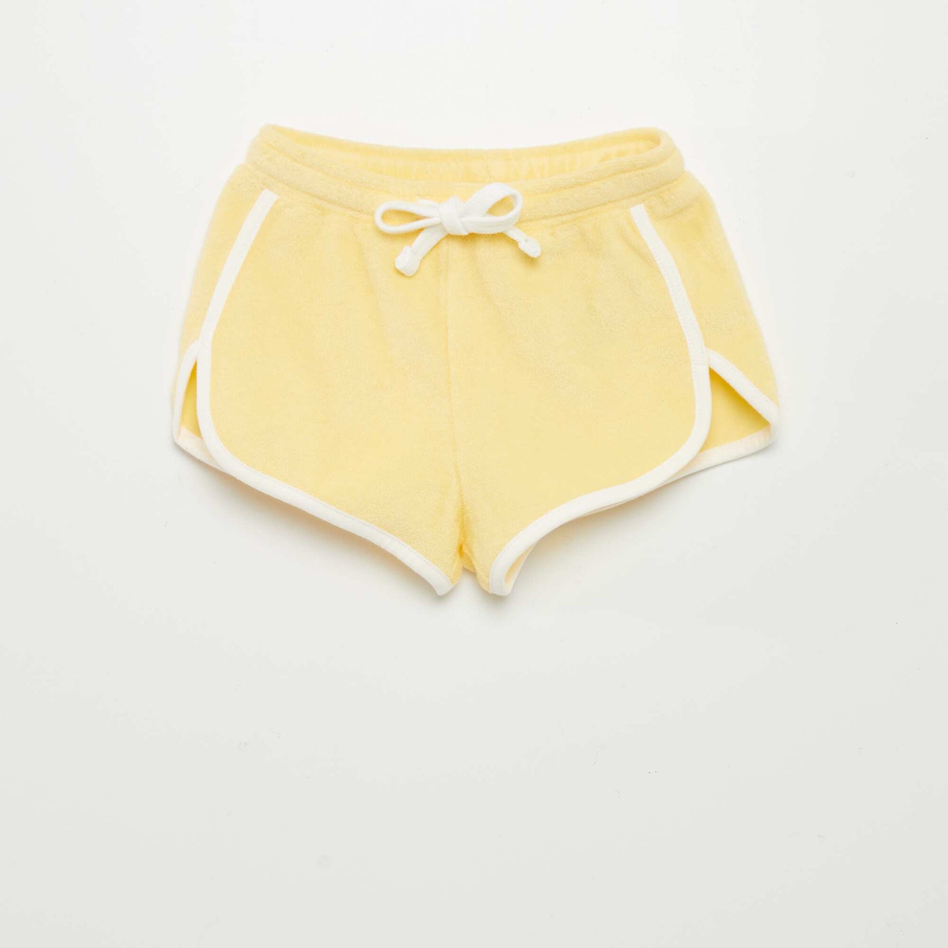 Terrycloth shorts YELLOW