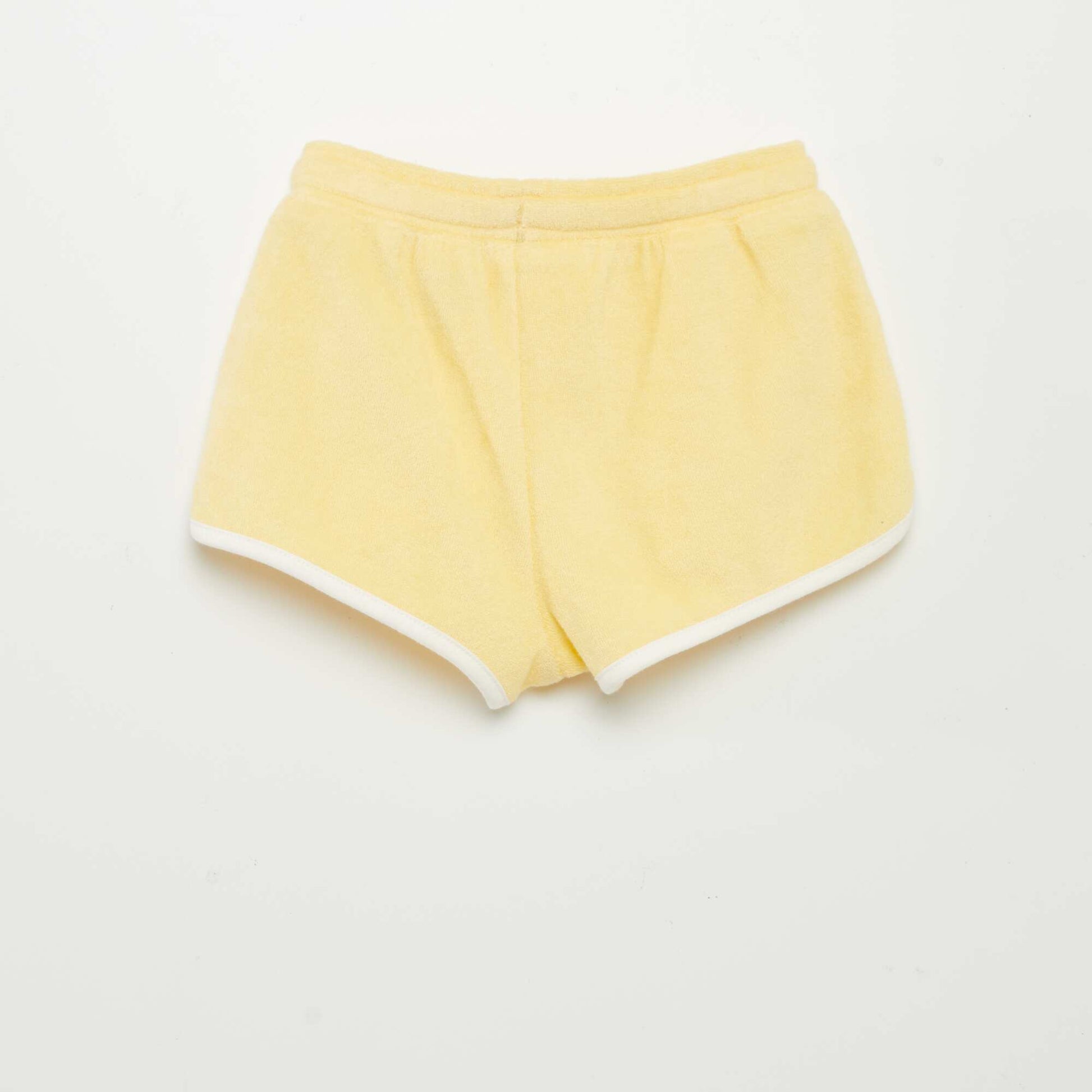 Terrycloth shorts YELLOW