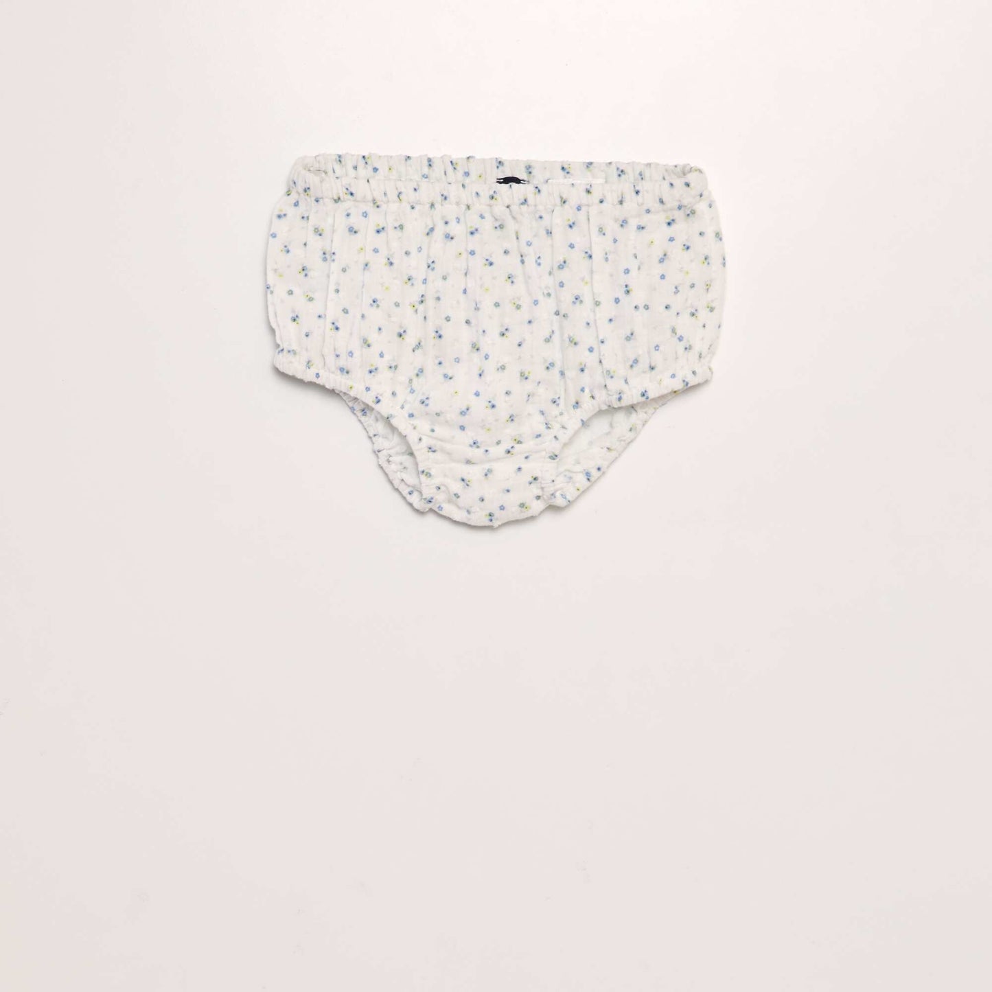Dotted cotton dress + briefs - Two-piece set YELLOW