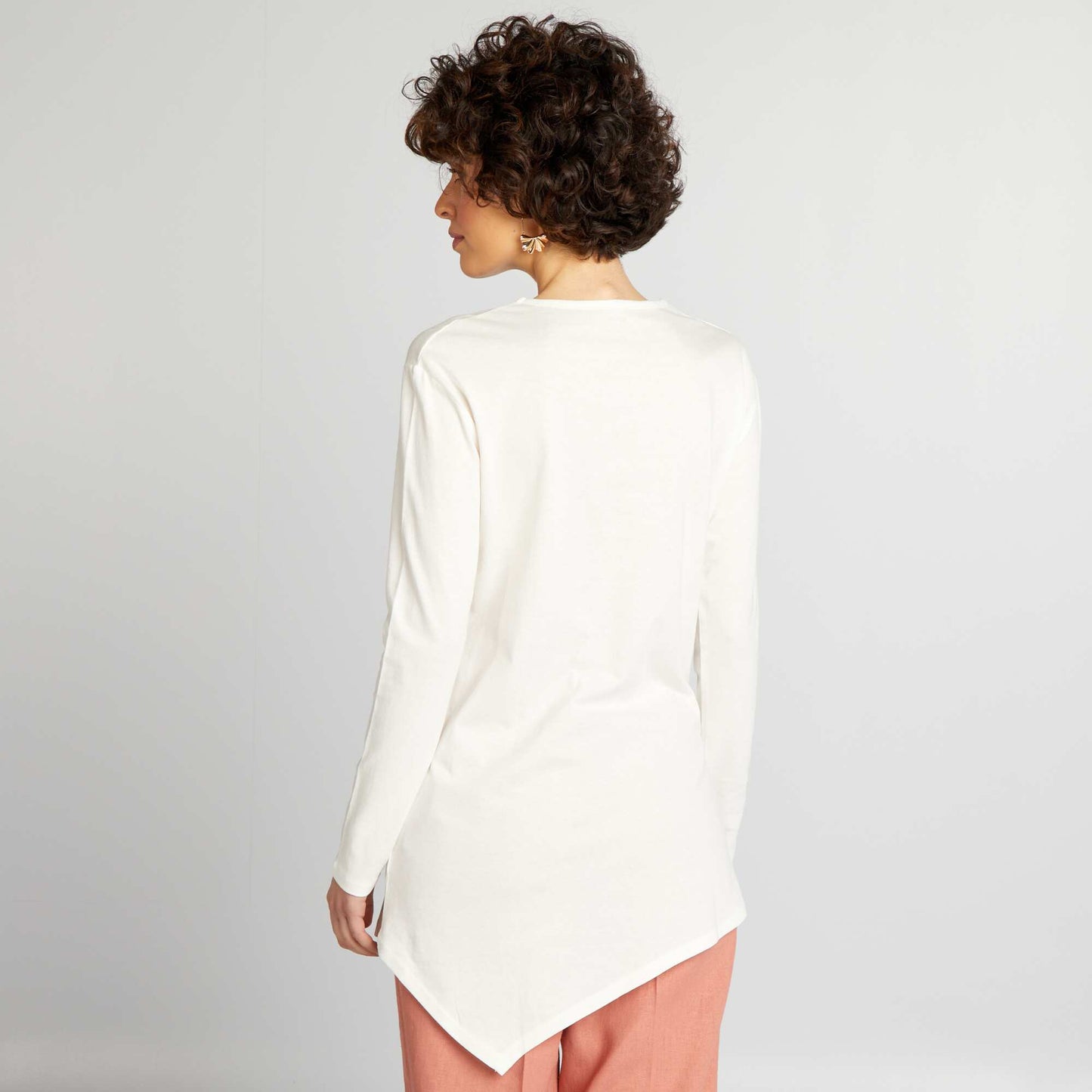 Long T-shirt BEIGE