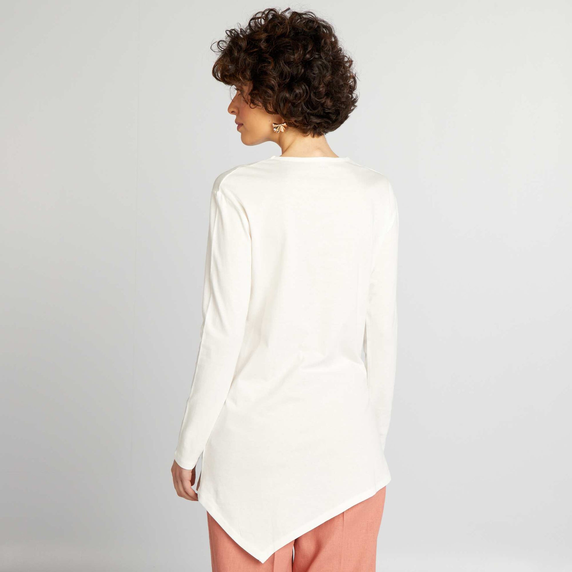 Long T-shirt BEIGE