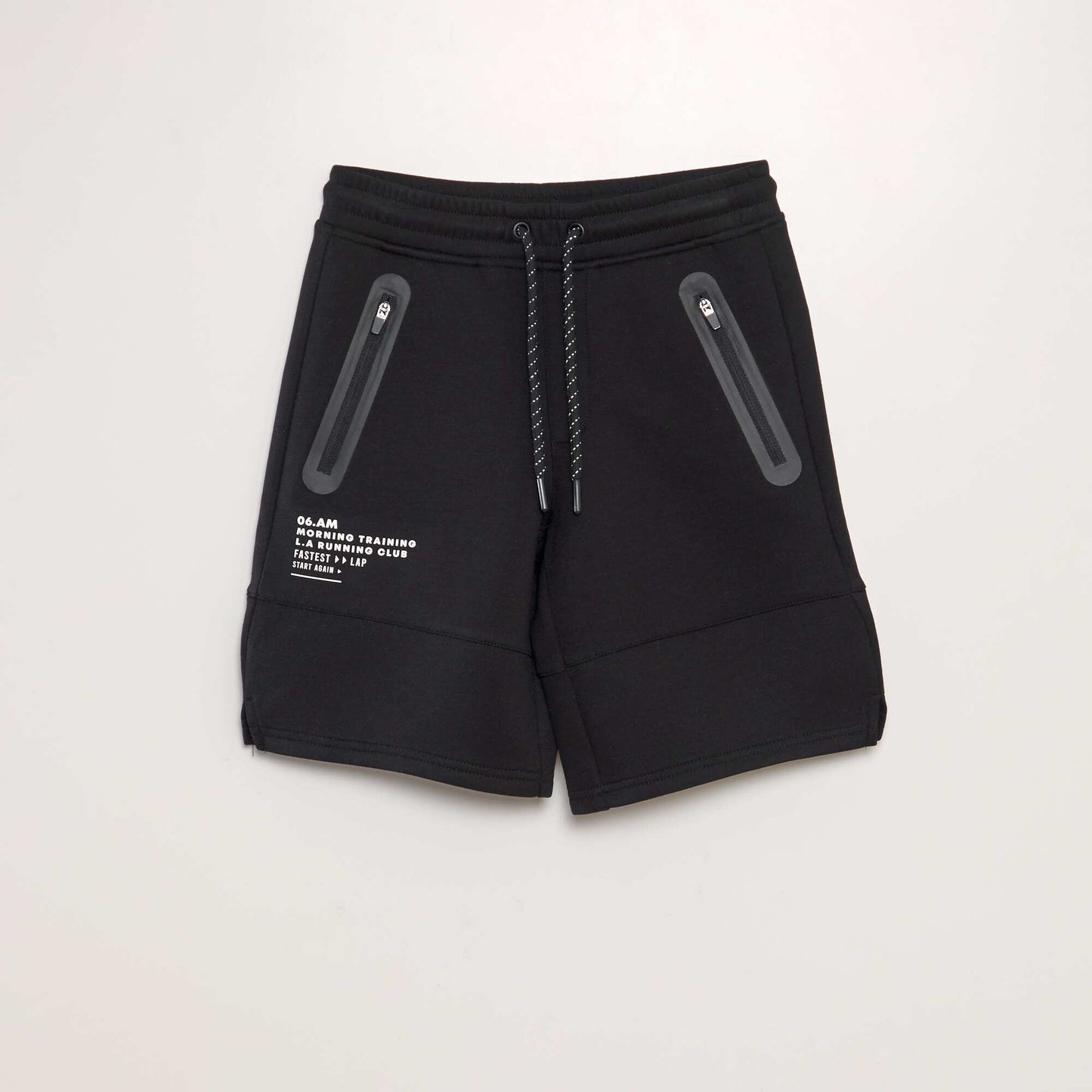 Neoprene shorts BLACK