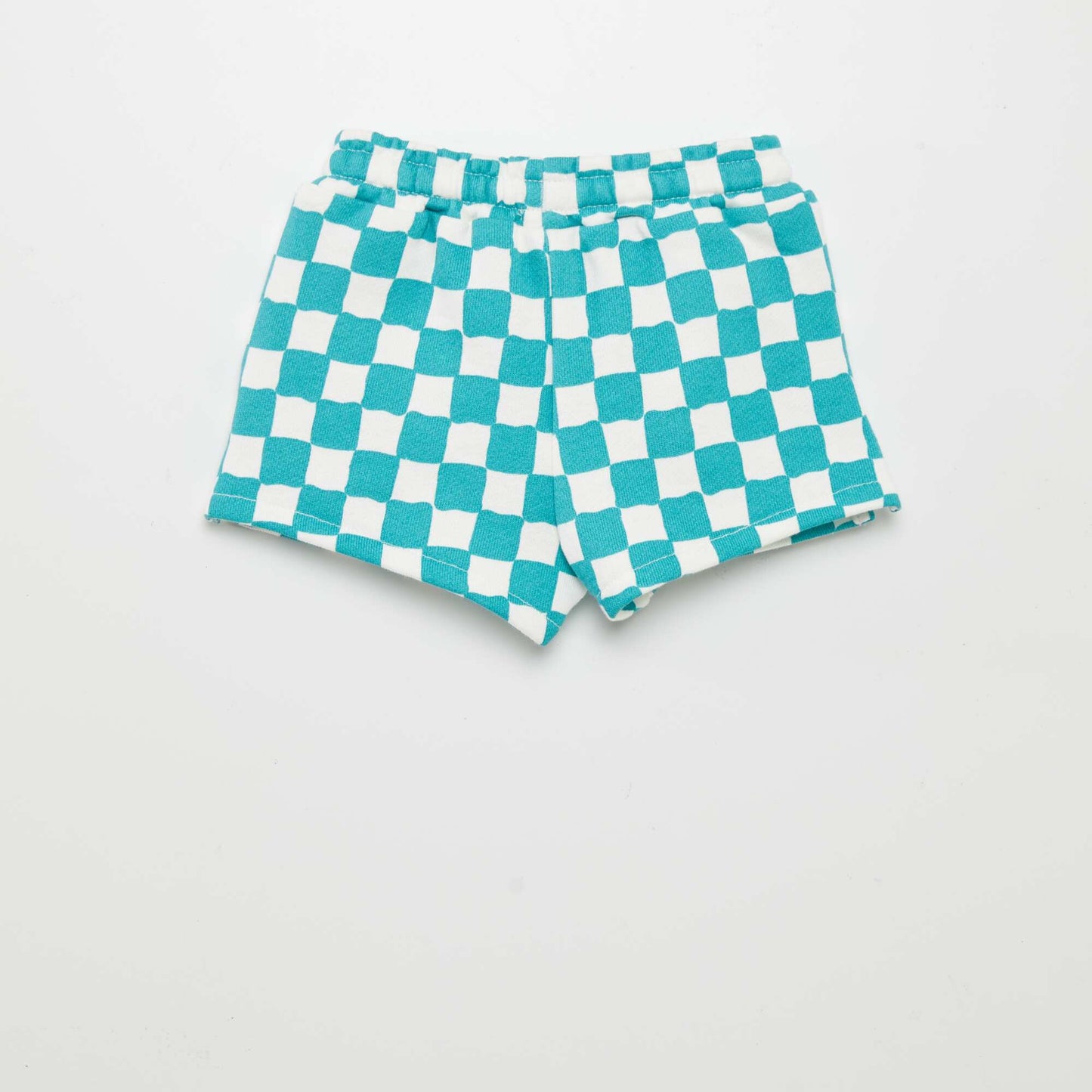 Checked shorts BLUE