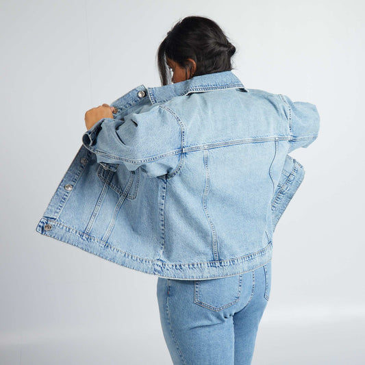 Retro denim jacket BLUE