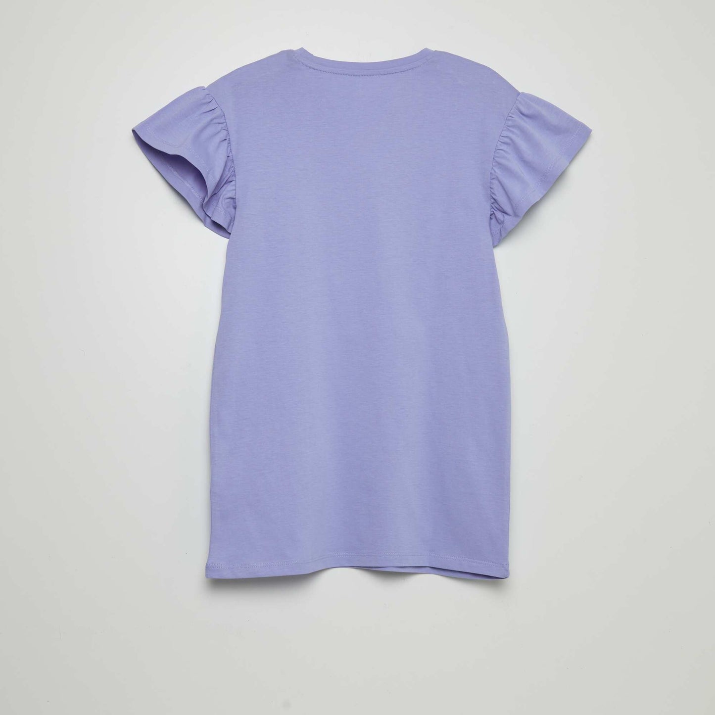 Tie-dye T-shirt dress BLUE
