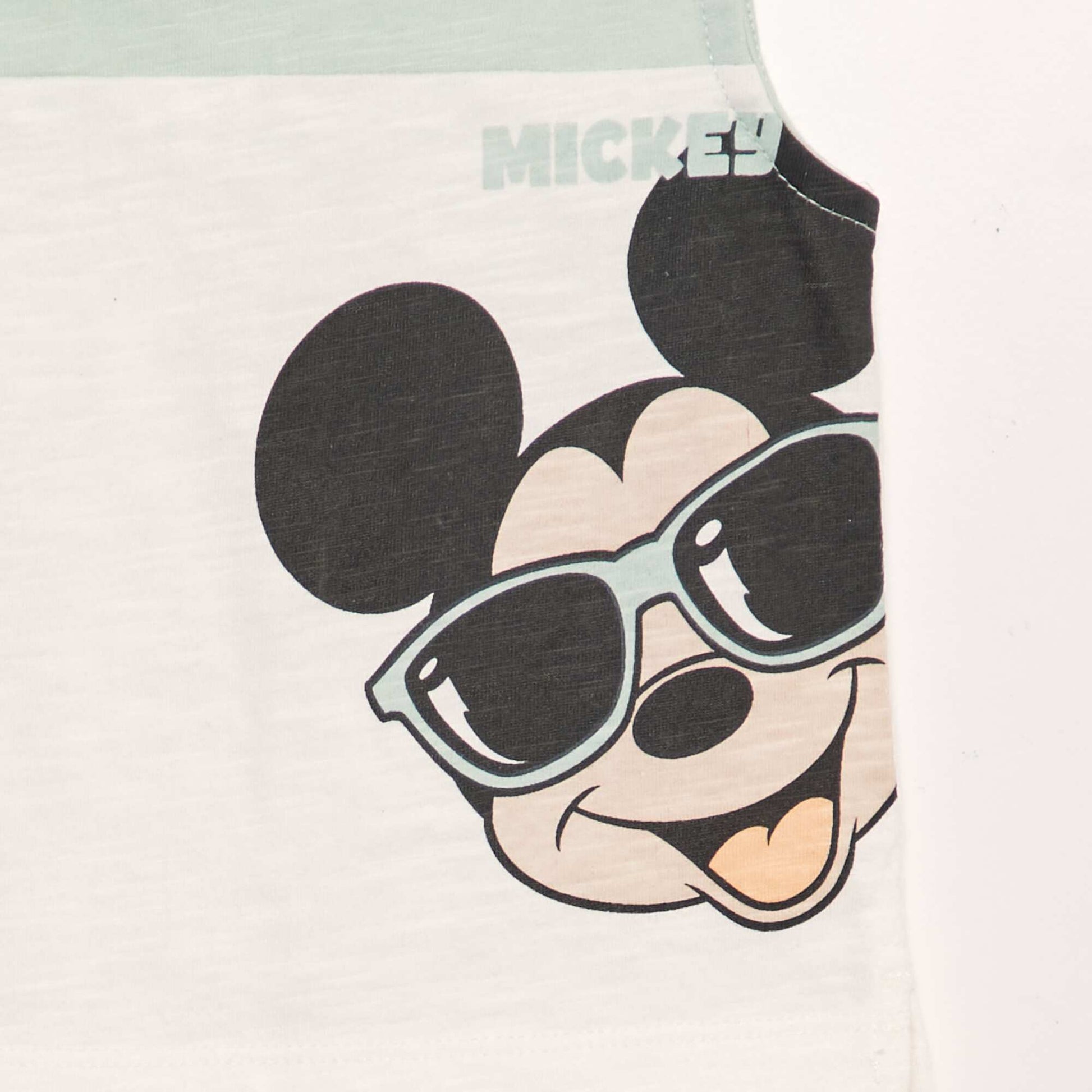 'Mickey' vest top + shorts set - Two-piece set WHITE