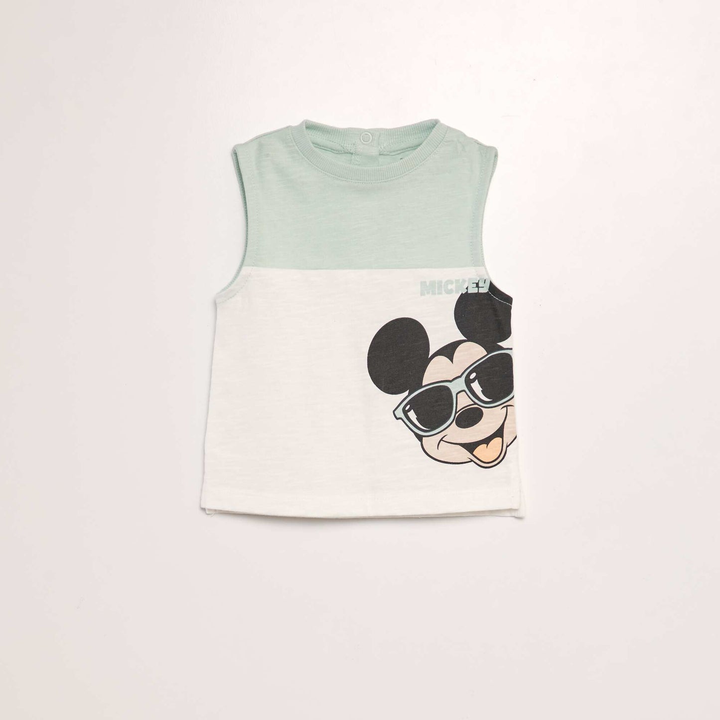 'Mickey' vest top + shorts set - Two-piece set WHITE