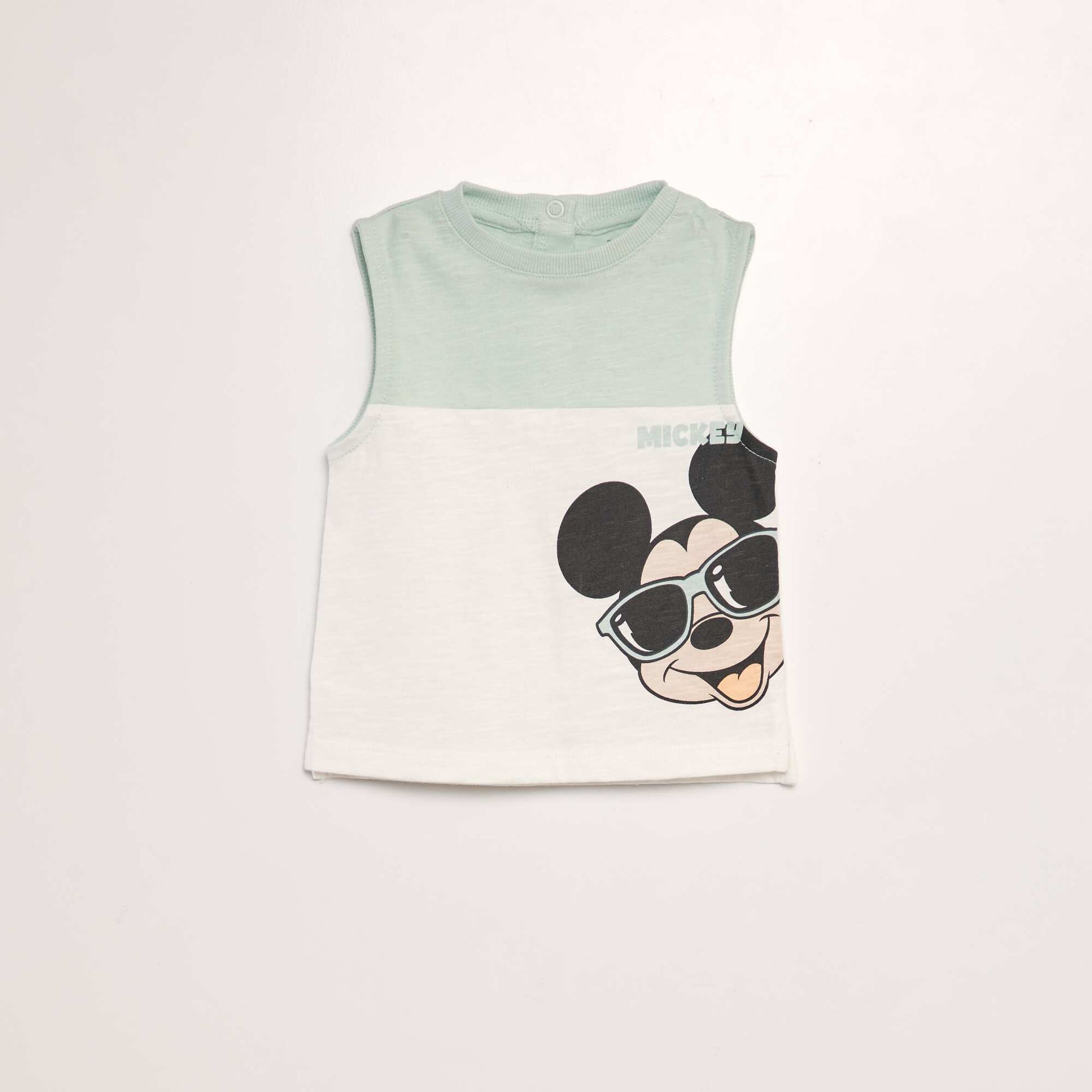 'Mickey' vest top + shorts set - Two-piece set WHITE