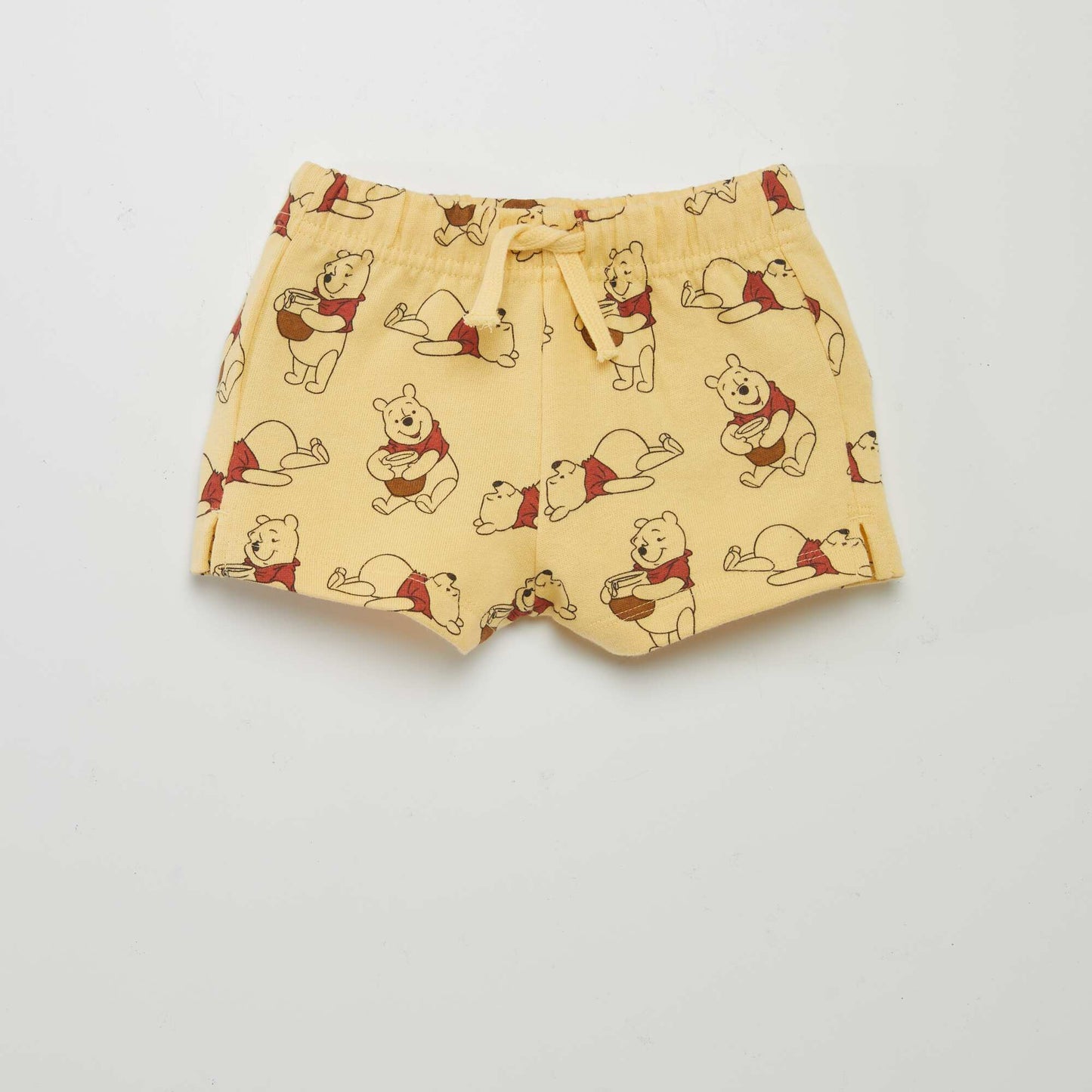 'Stitch' cotton shorts YELLOW