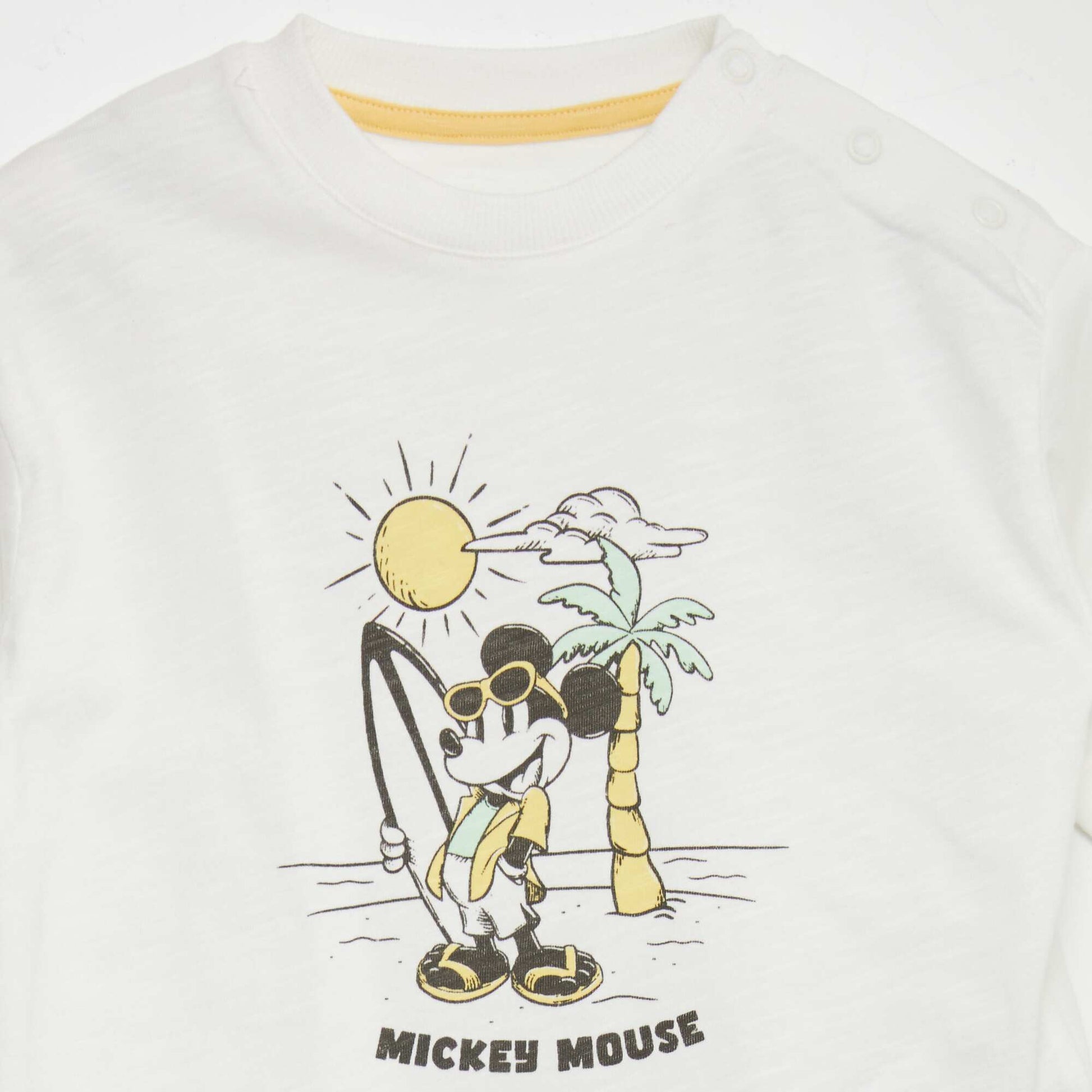 Disney T-shirt and shorts set - 2-piece set WHITE