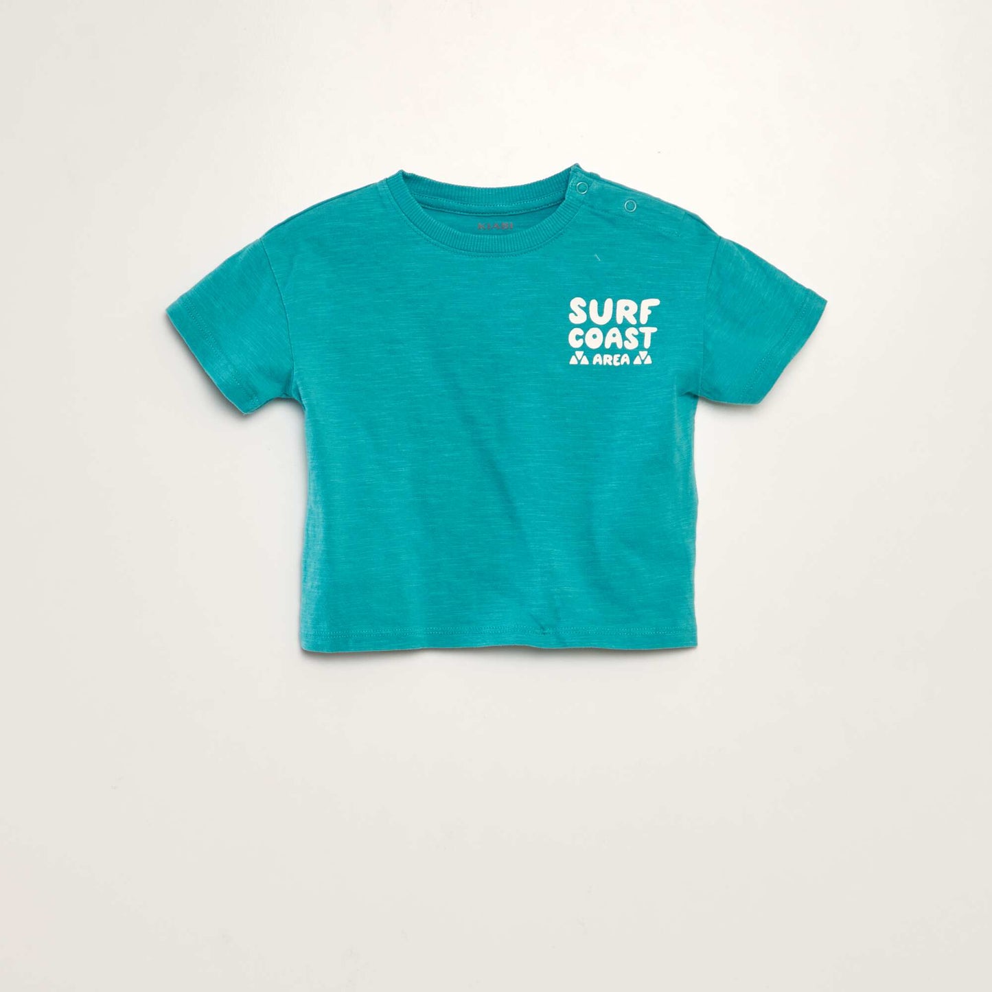 Short-sleeved surf T-shirt BLUE