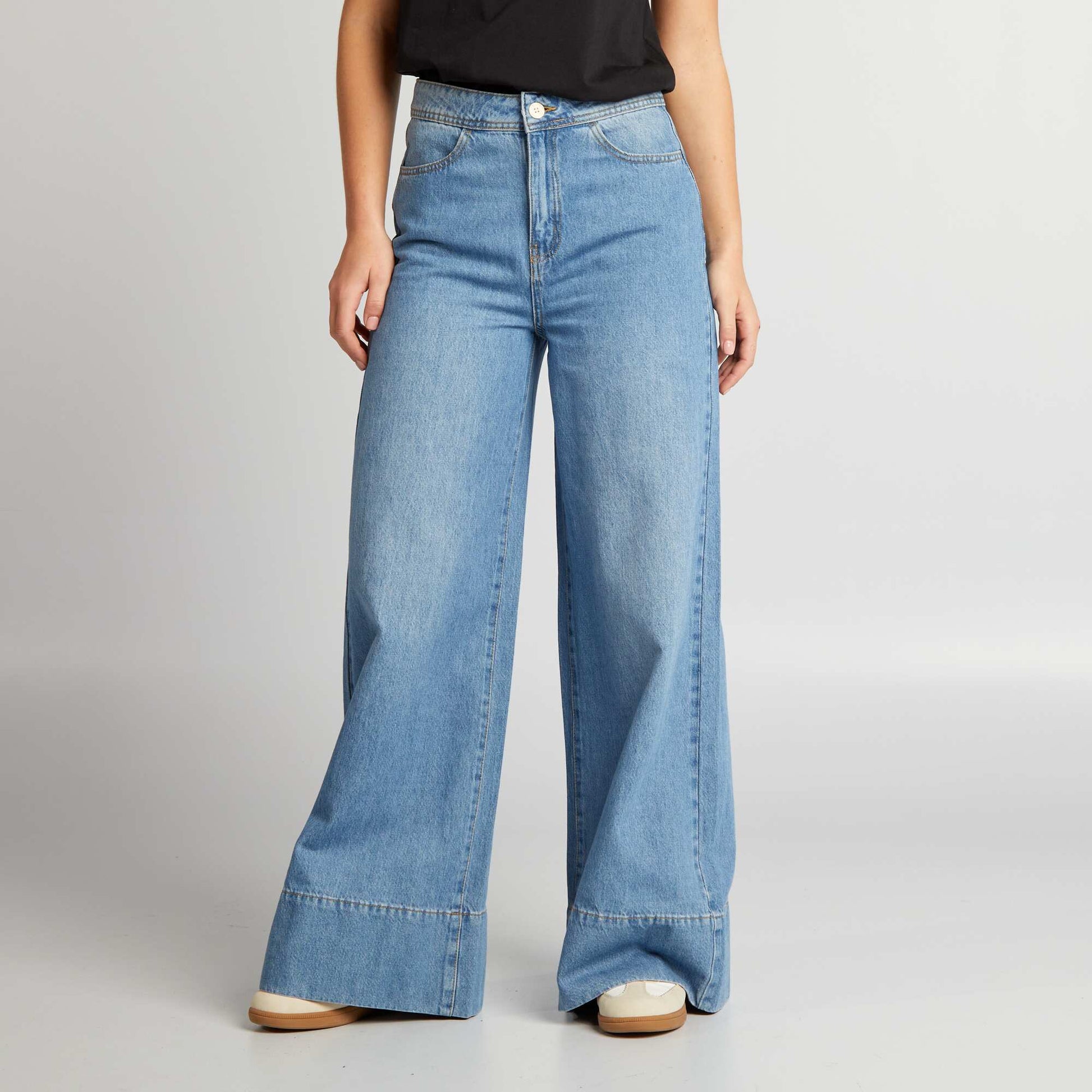 Wide-leg jeans BLUE