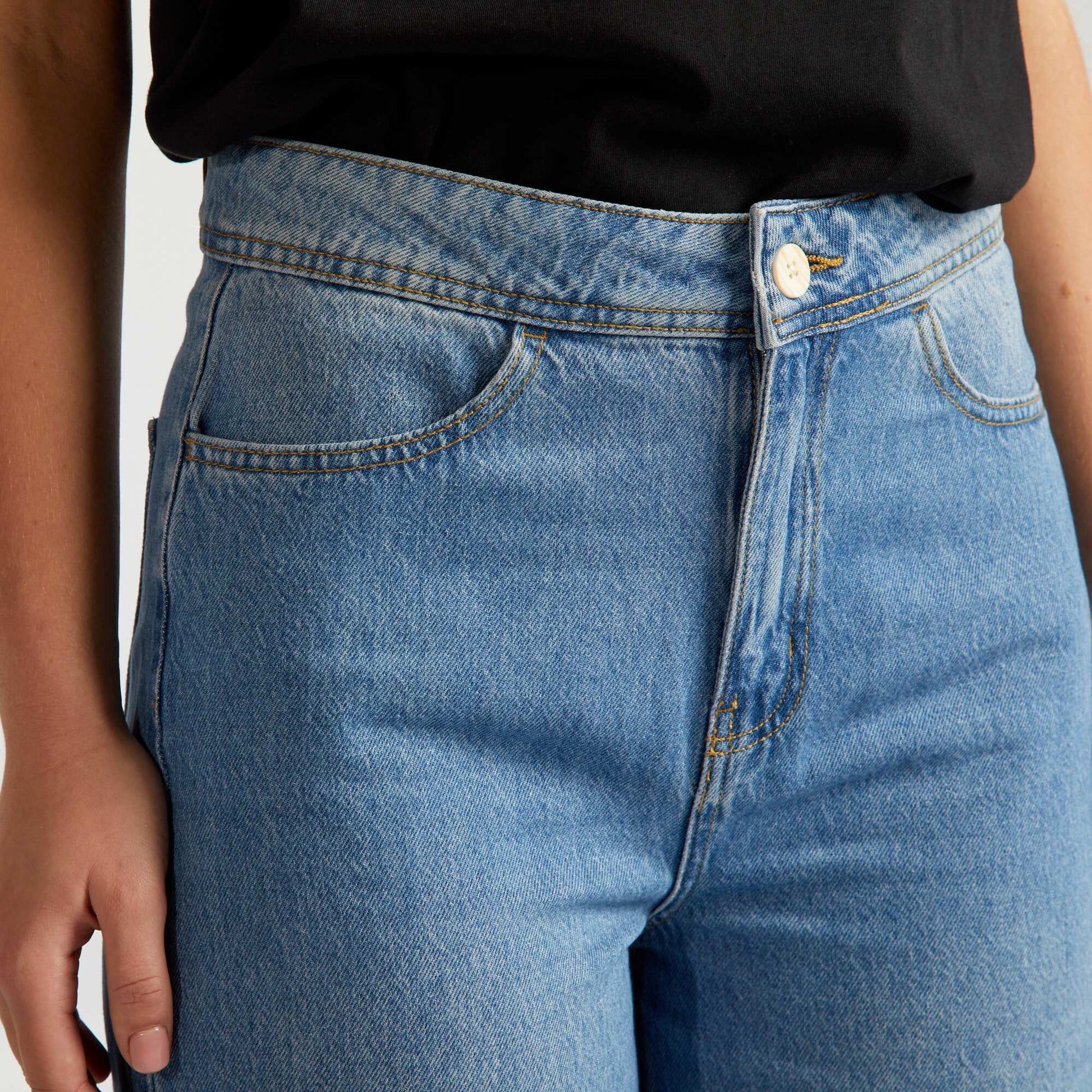 Wide-leg jeans BLUE