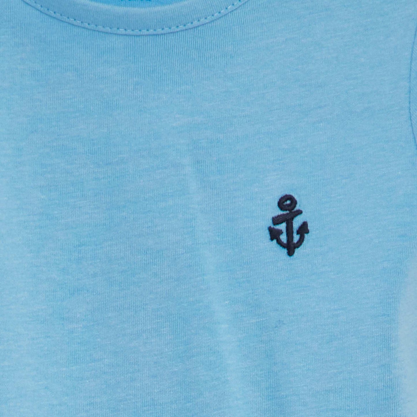 Pack of 2 plain T-shirts BLUE