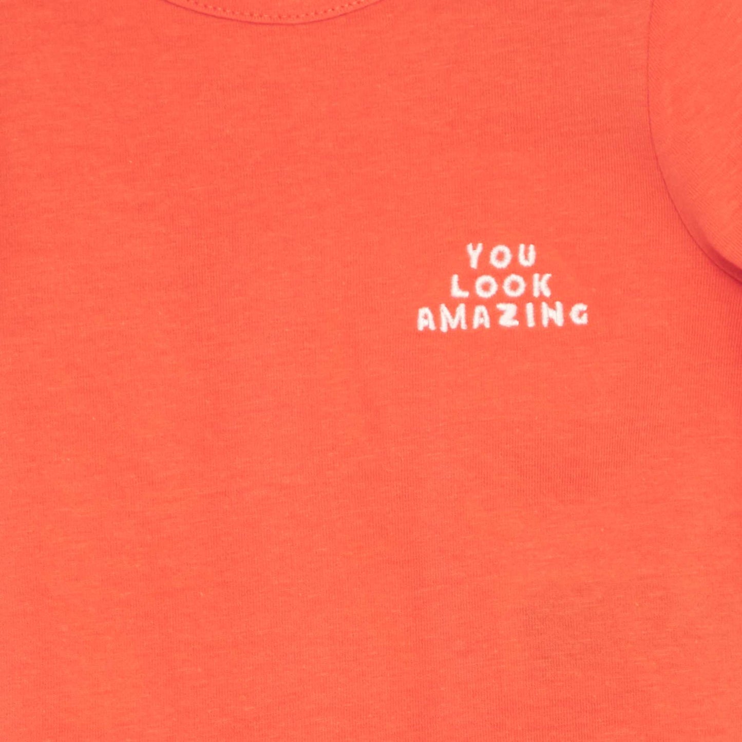 Pack of 2 plain T-shirts RED