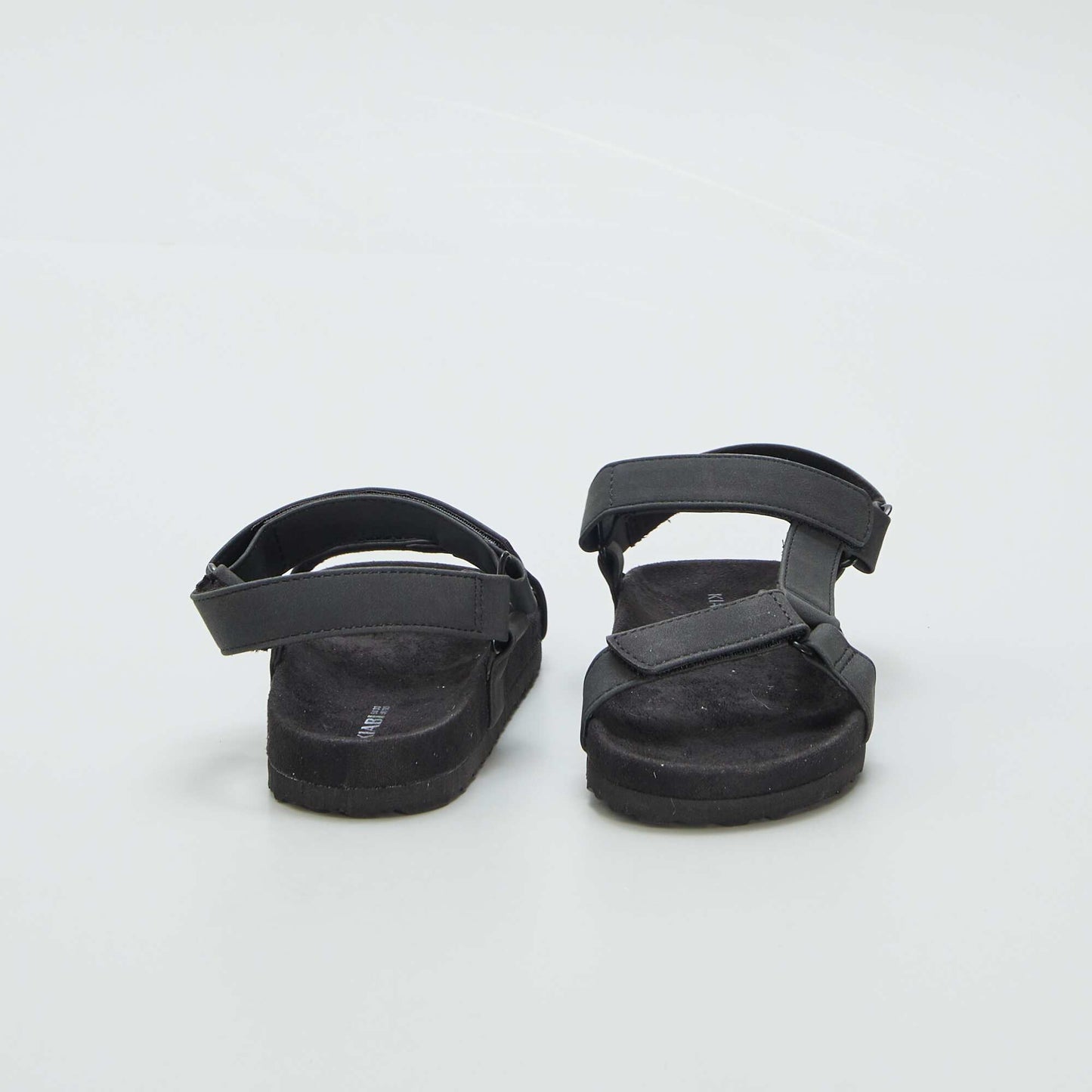 Trekking-style sandals BLACK
