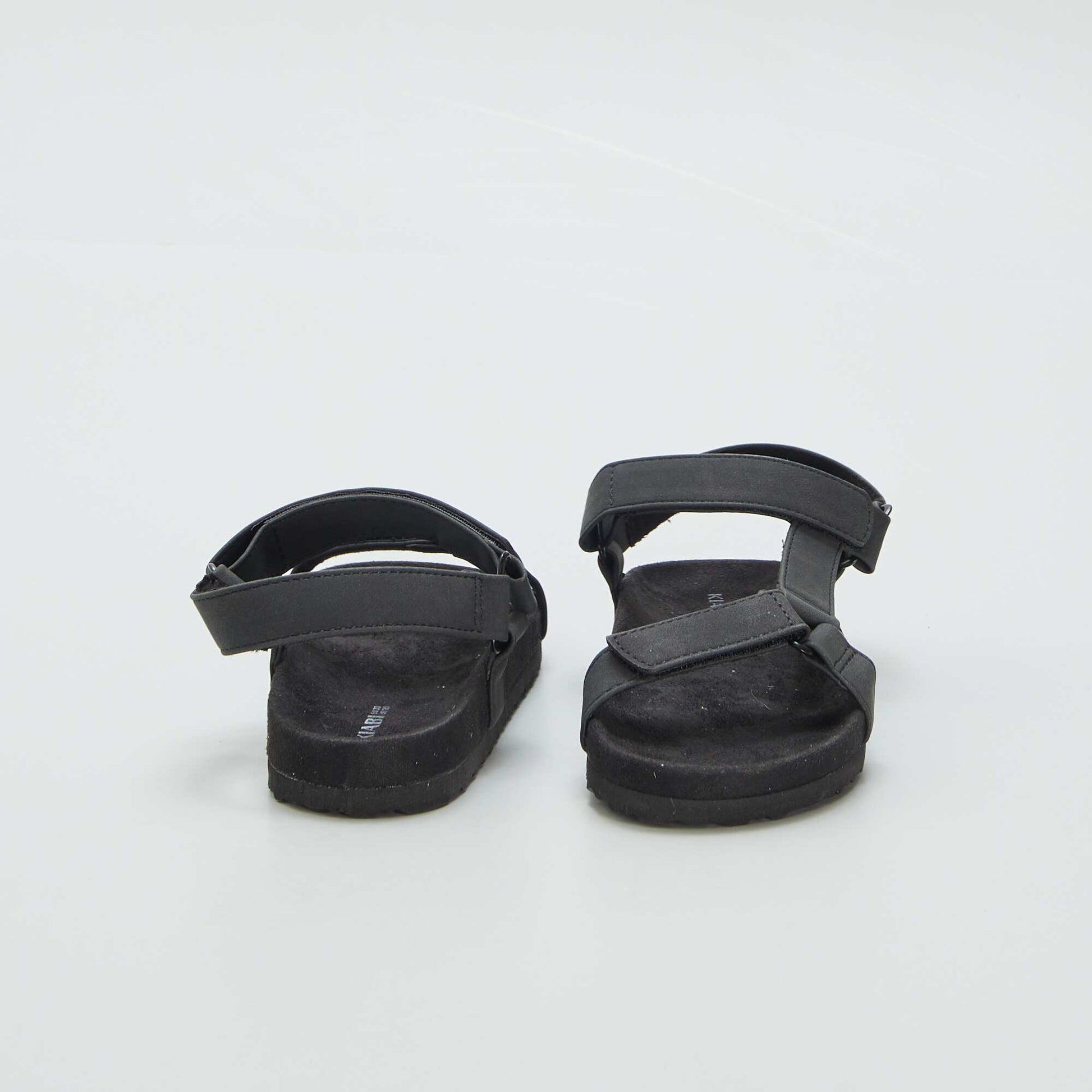 Trekking-style sandals BLACK