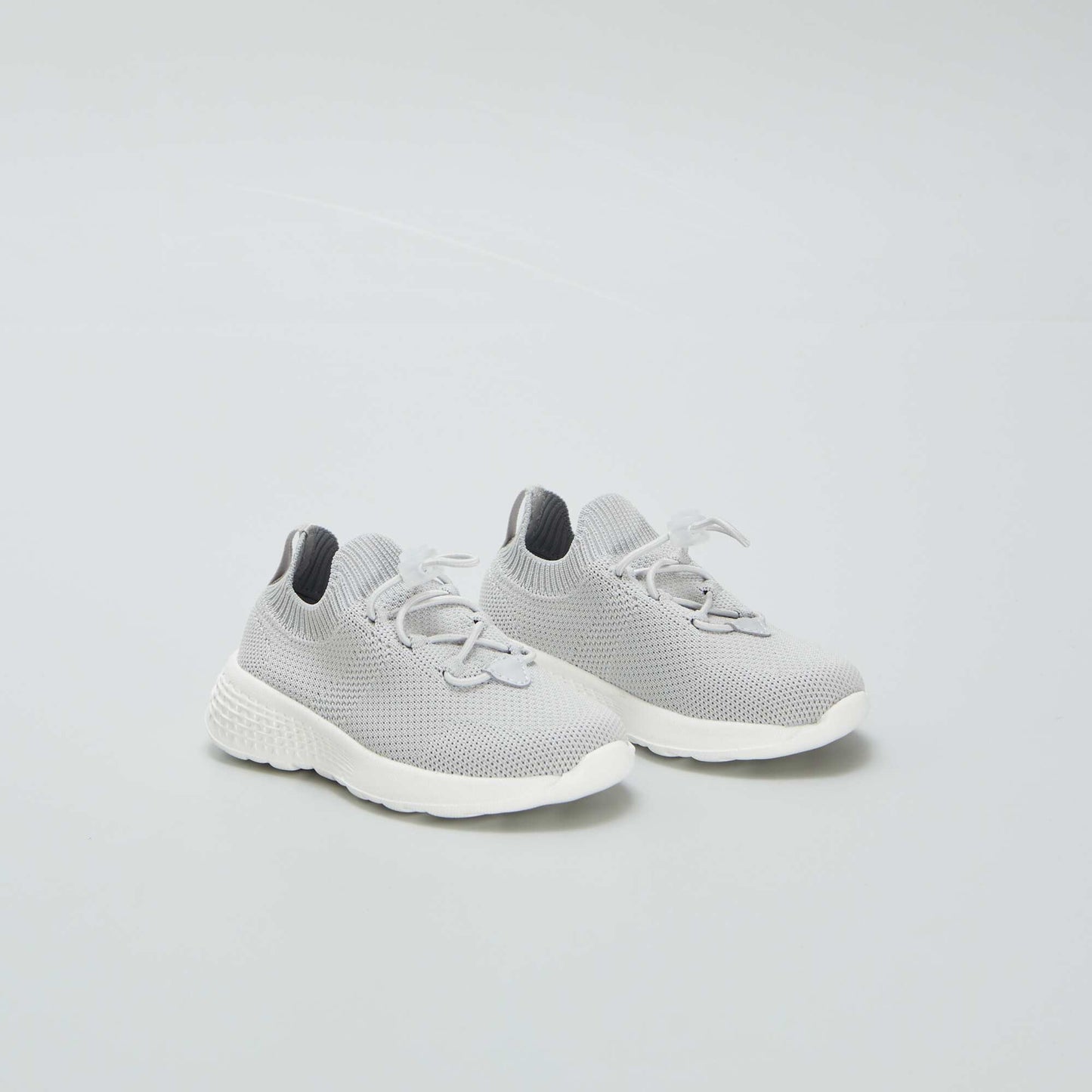 Running style mesh trainers GREY