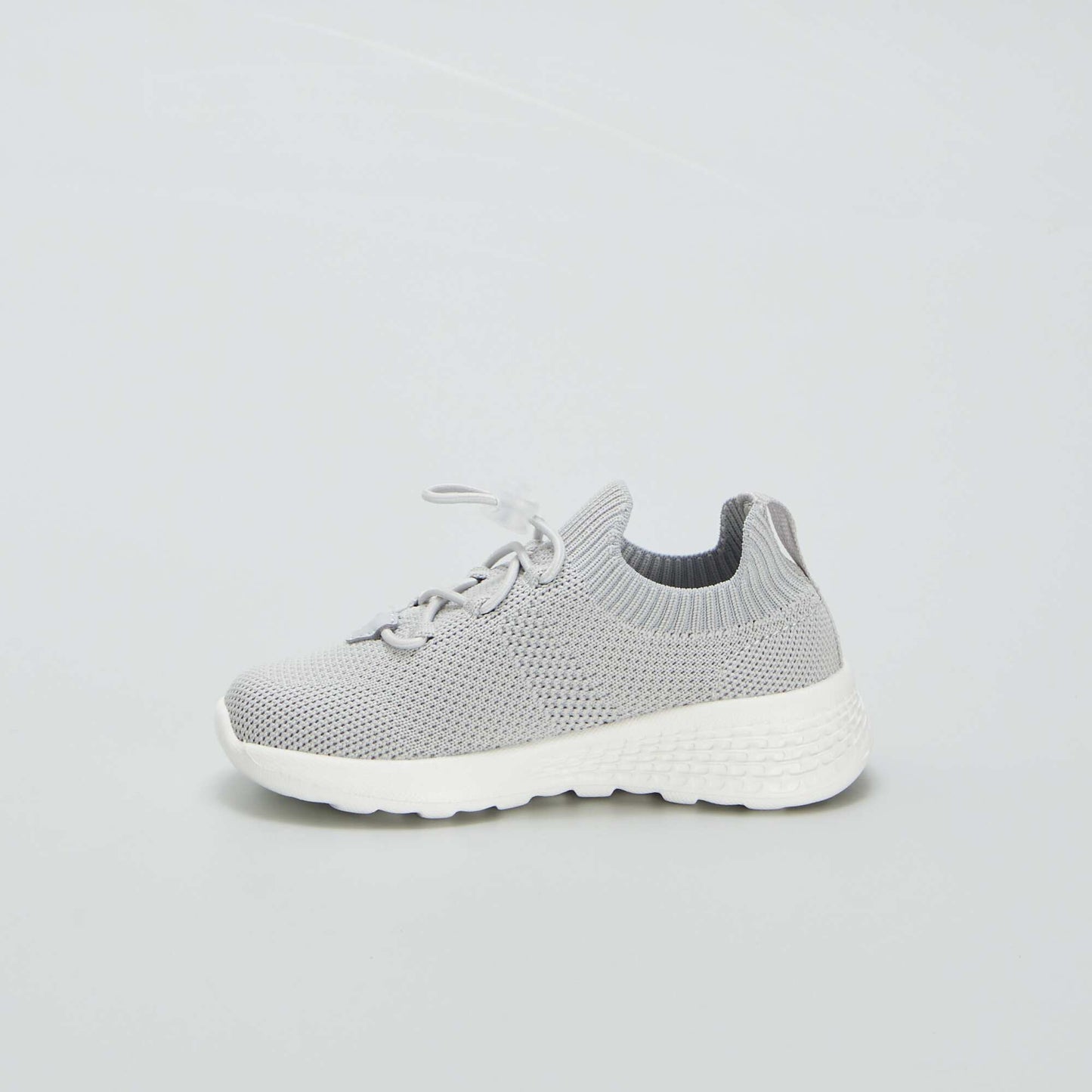 Running style mesh trainers GREY