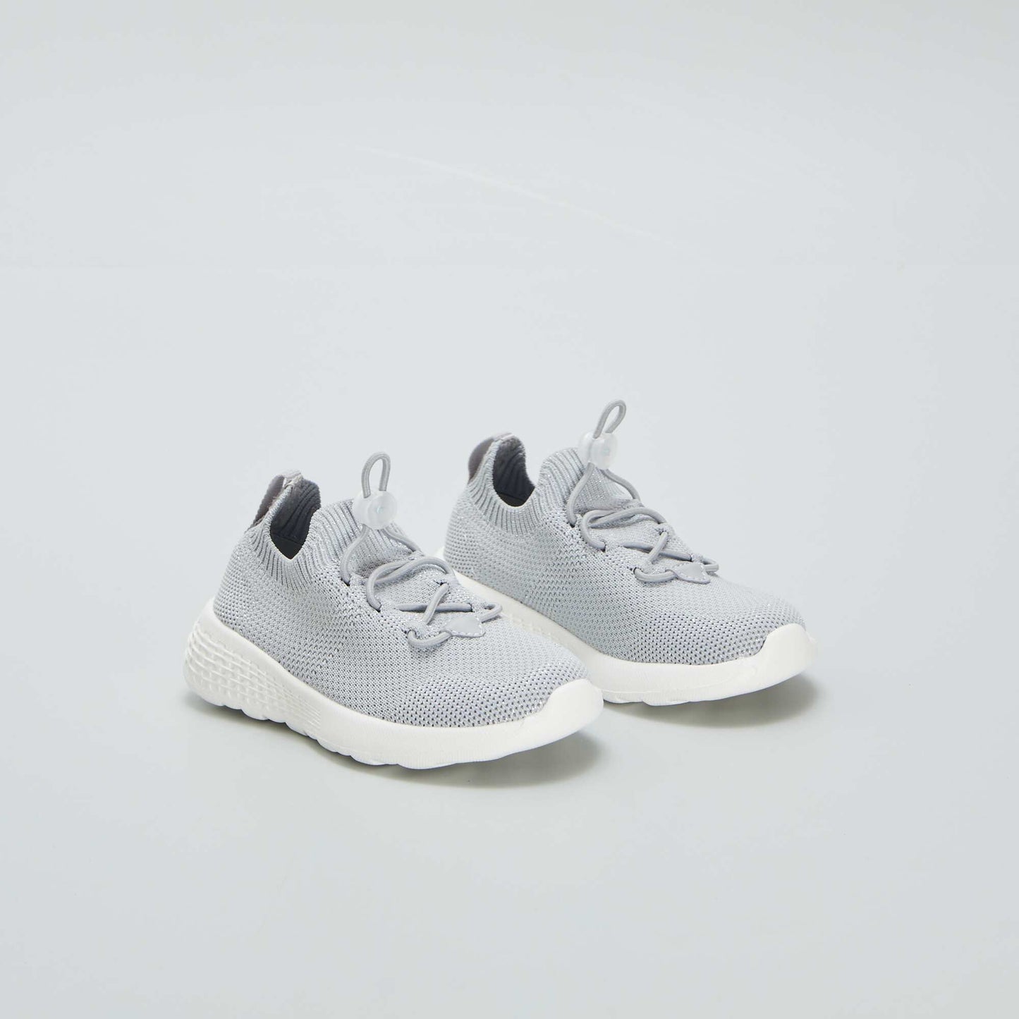 Running style mesh trainers GREY