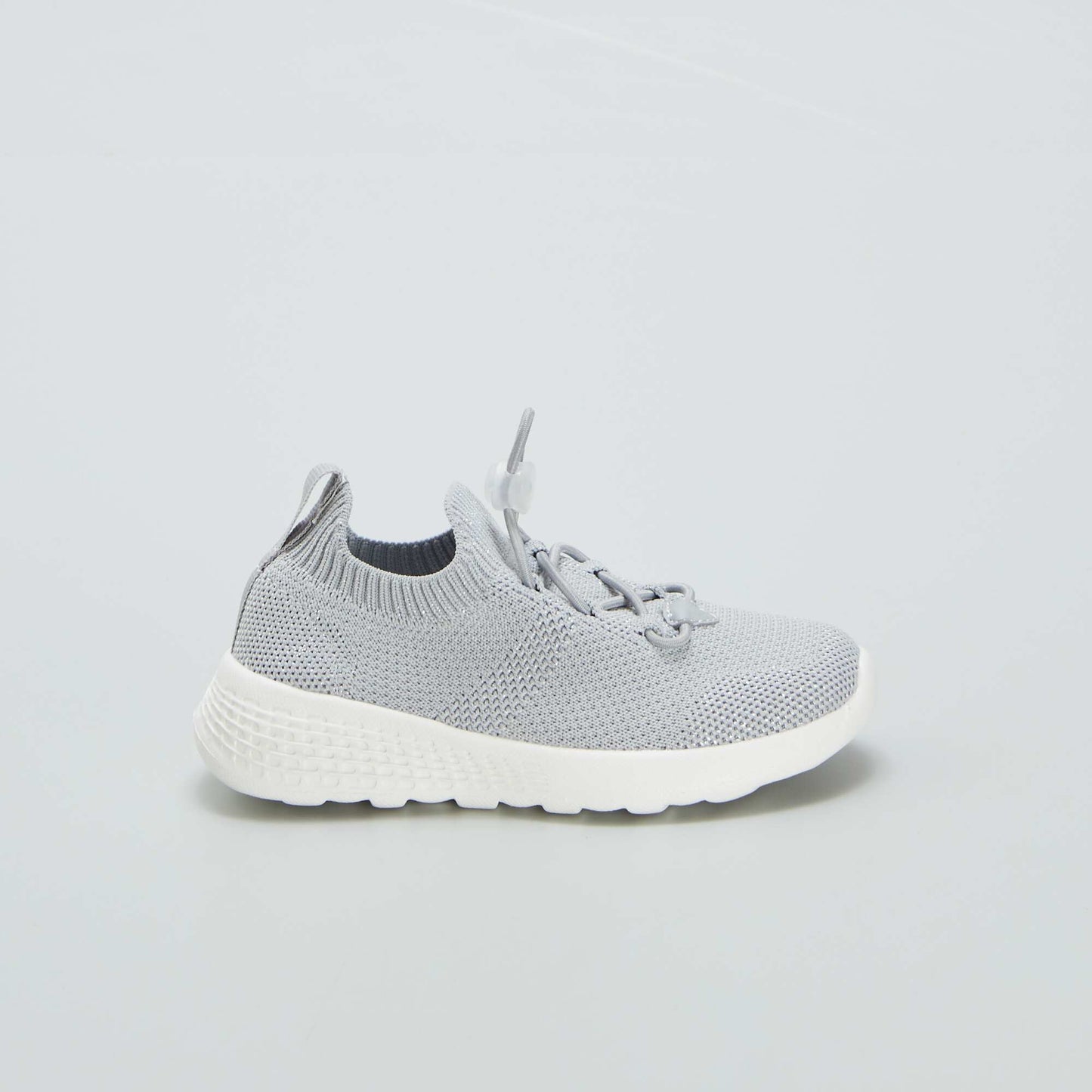 Running style mesh trainers GREY