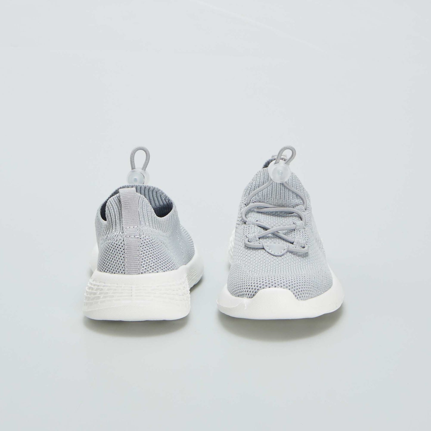 Running style mesh trainers GREY