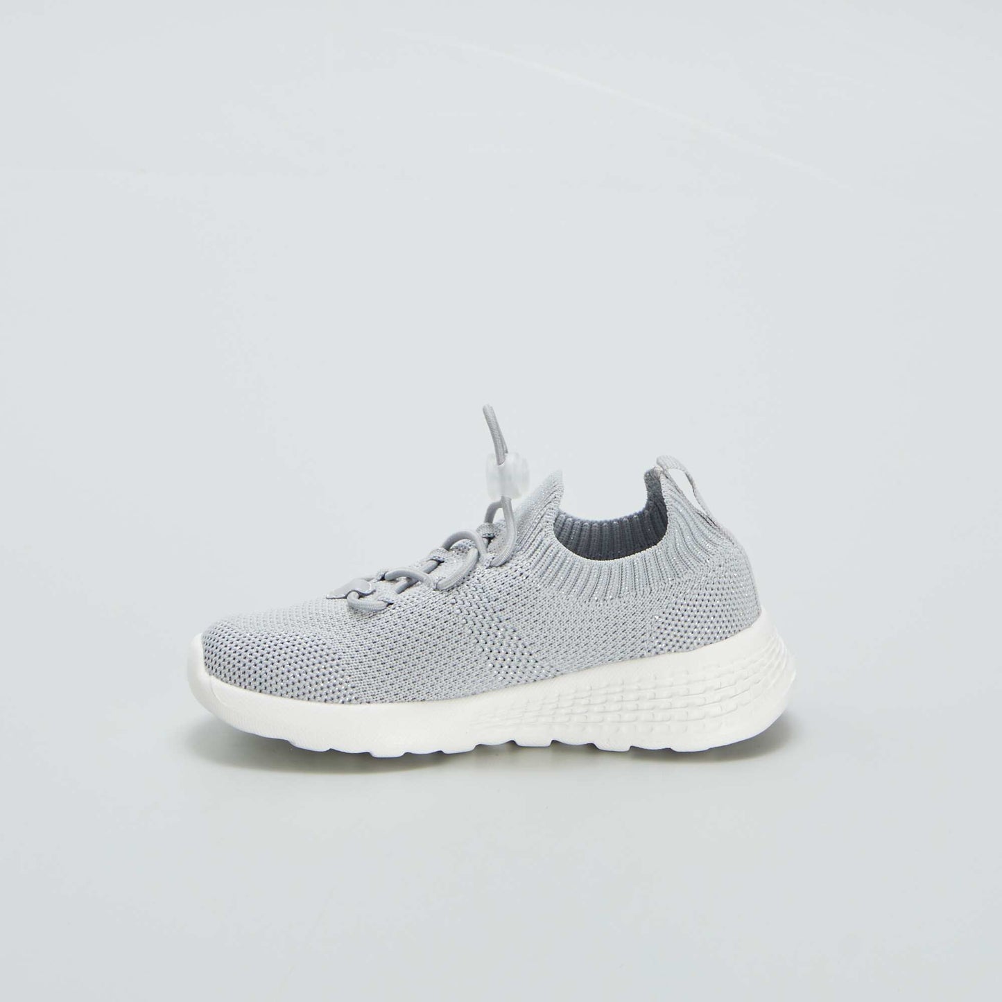 Running style mesh trainers GREY