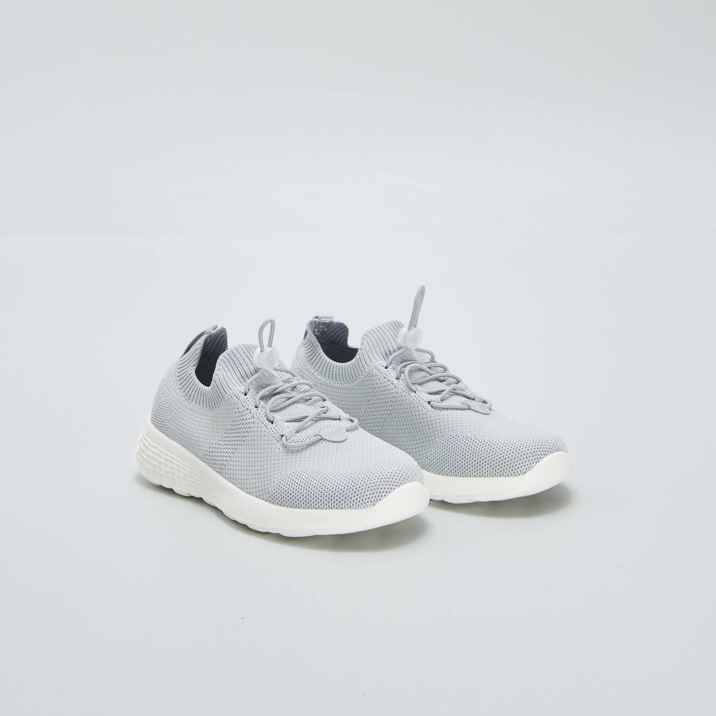 Running style mesh trainers GREY