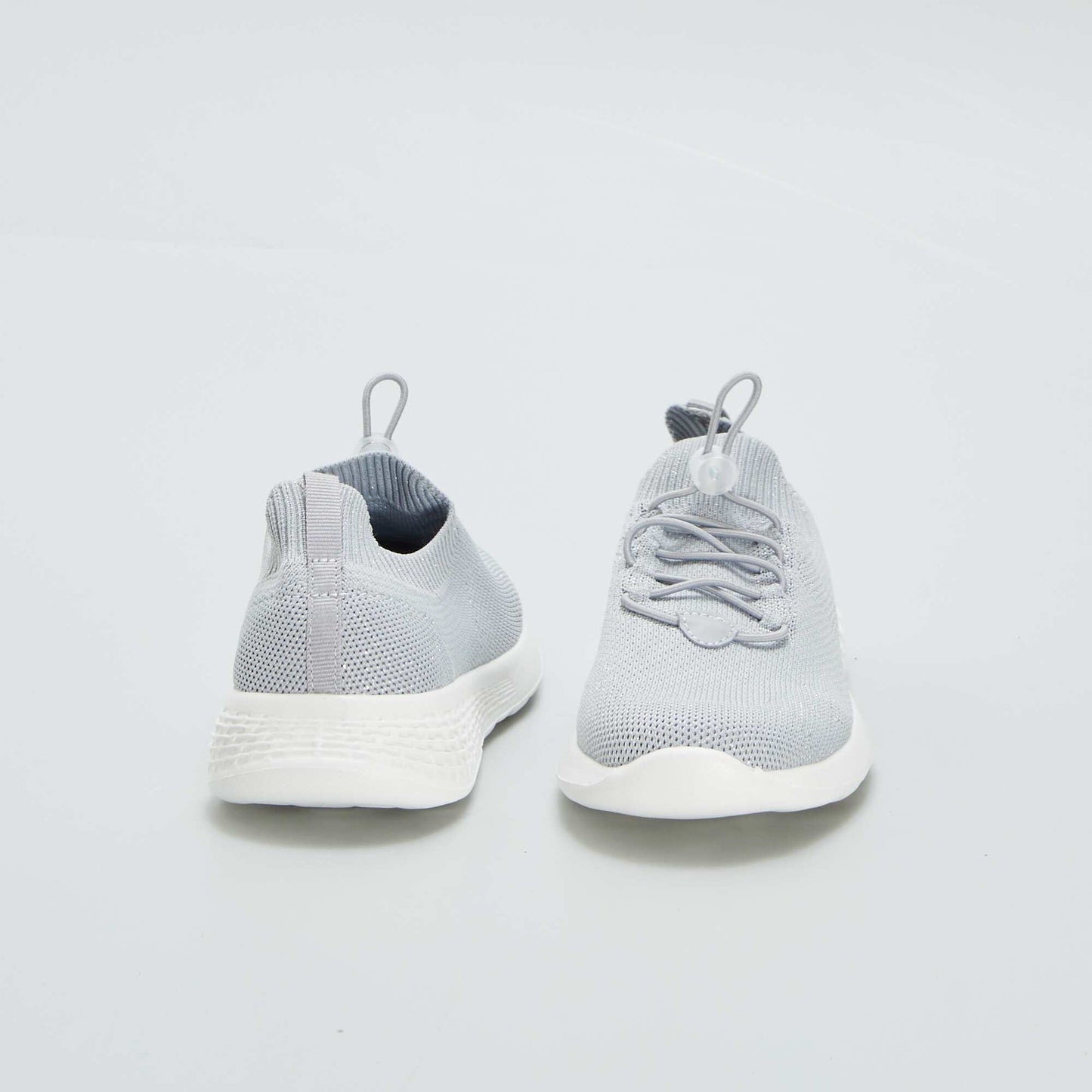 Running style mesh trainers GREY