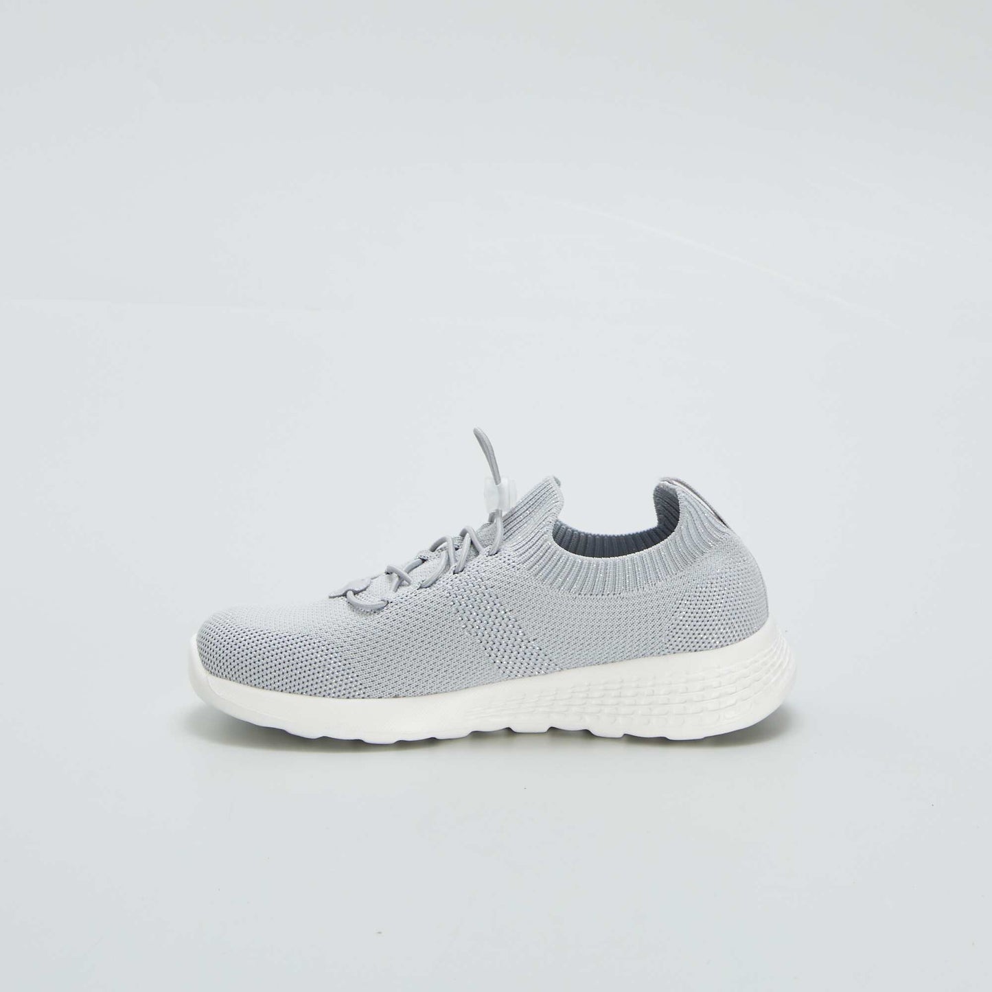 Running style mesh trainers GREY