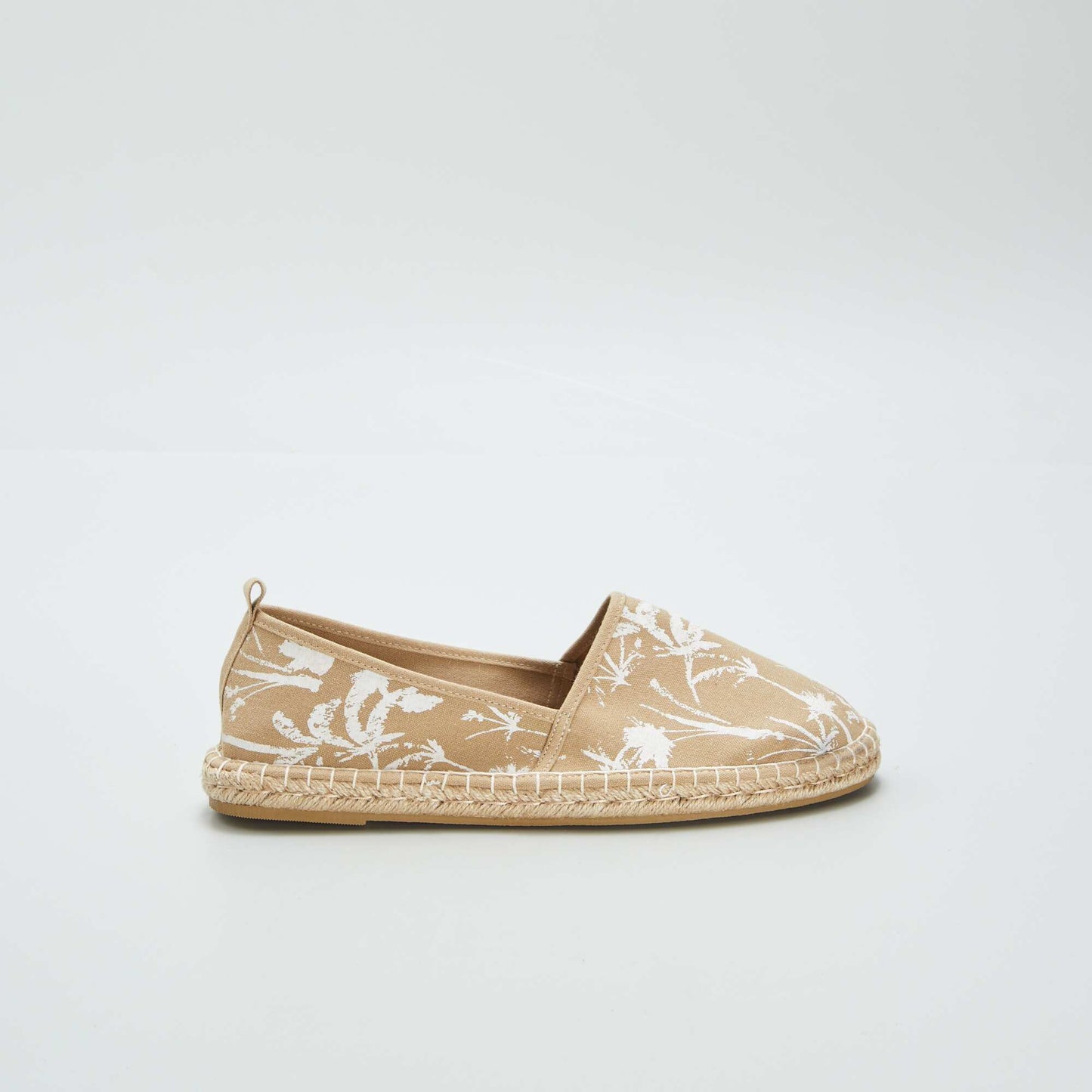 Printed espadrilles BEIGE