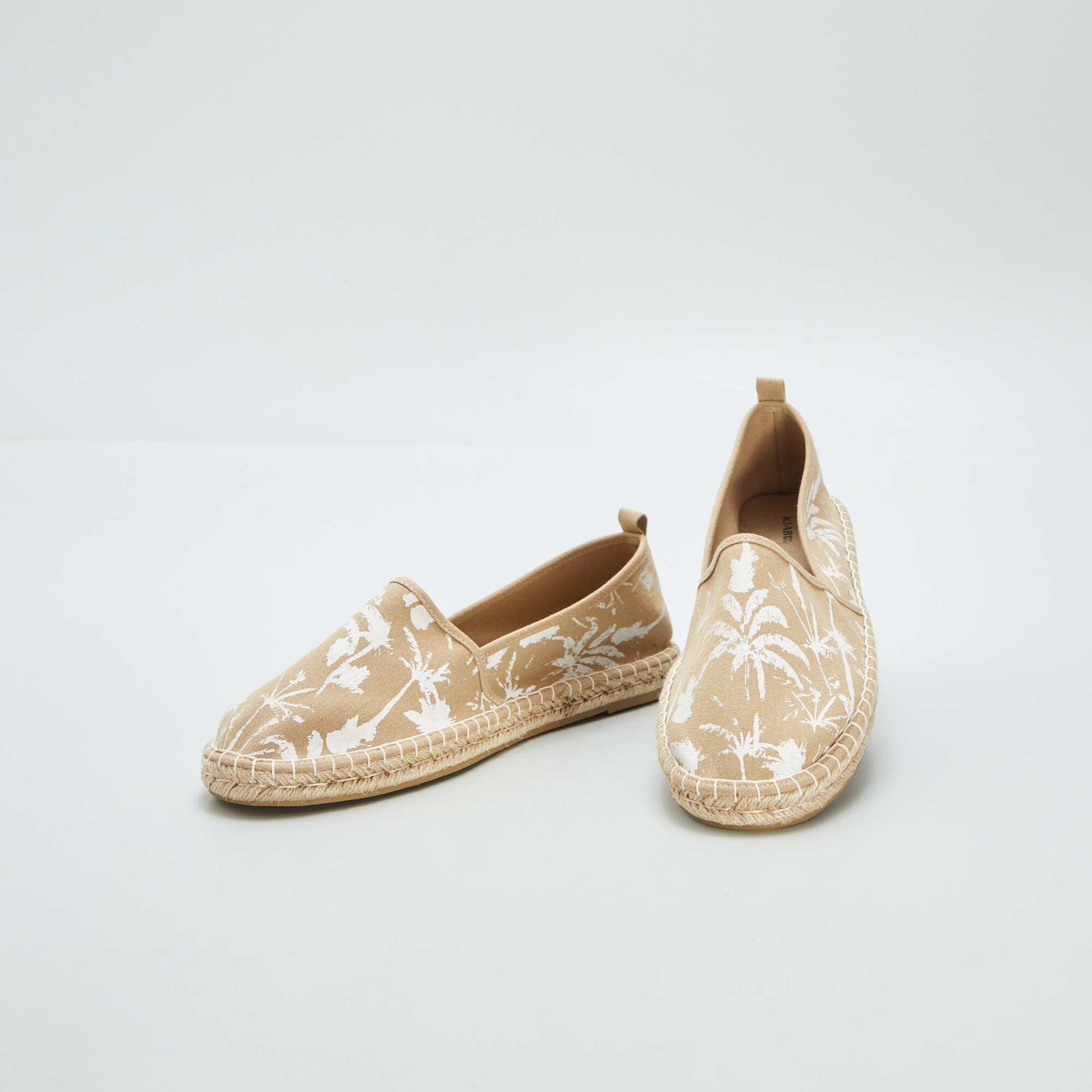 Printed espadrilles BEIGE