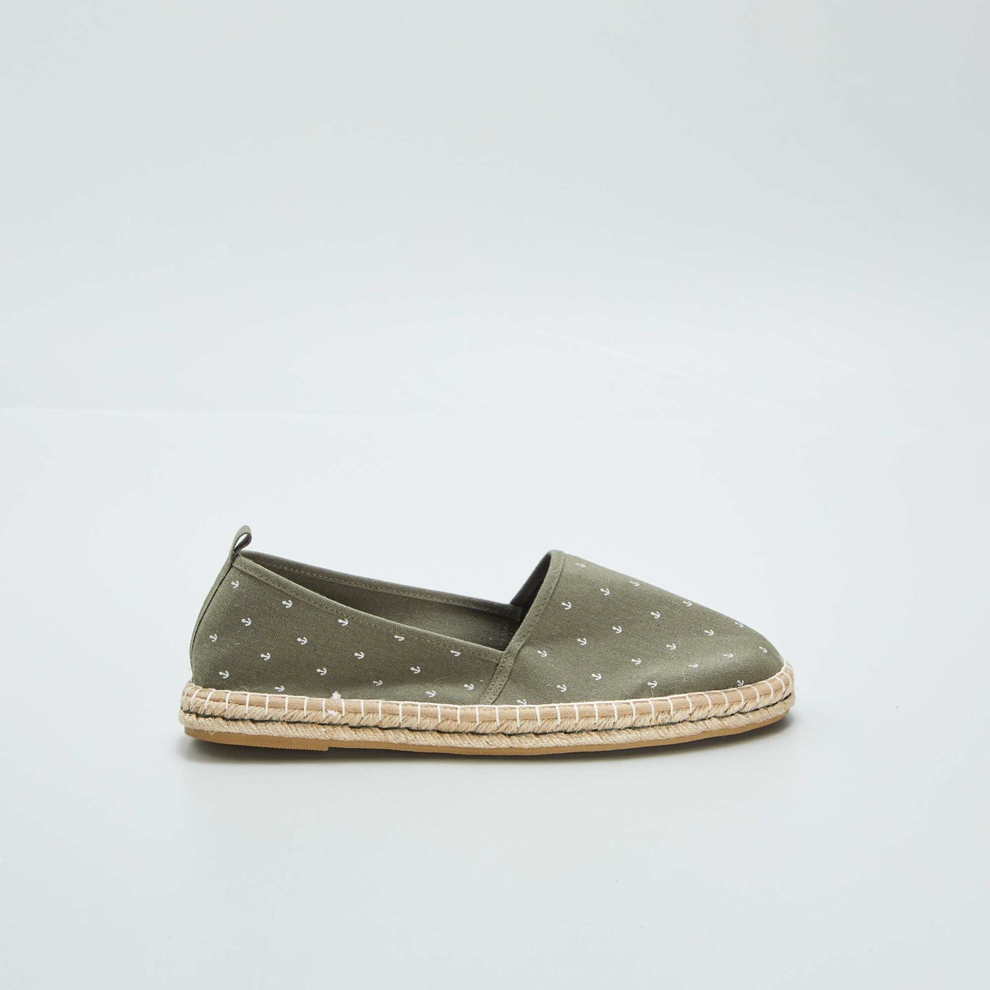 Printed espadrilles KHAKI