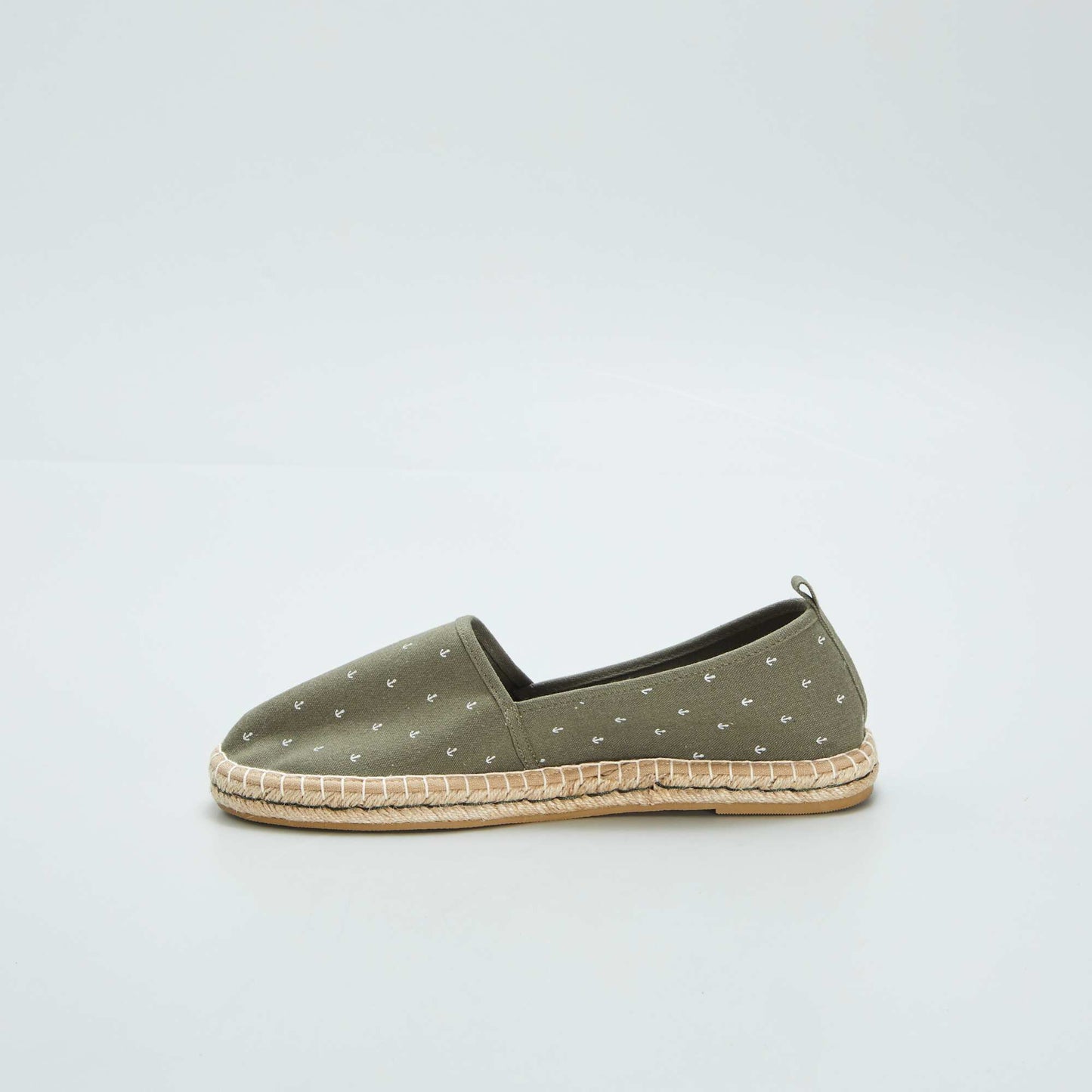 Printed espadrilles KHAKI