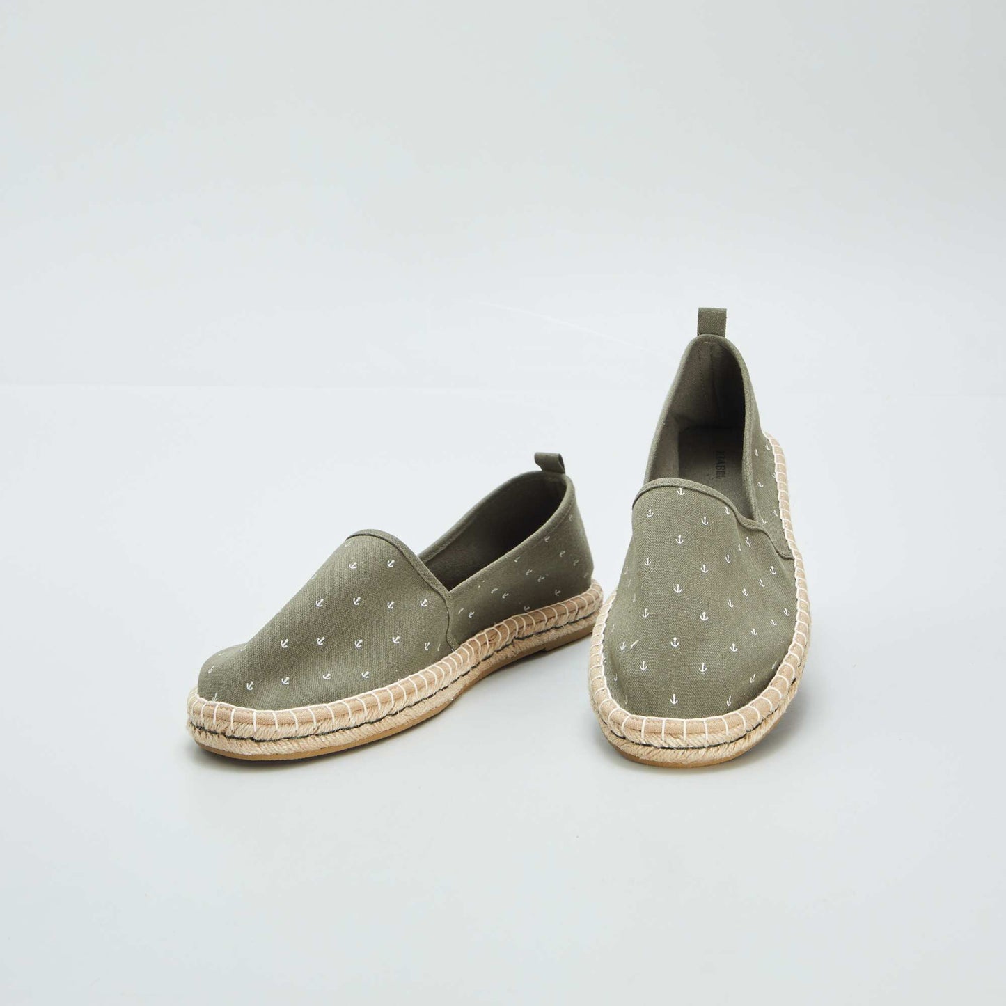 Printed espadrilles KHAKI
