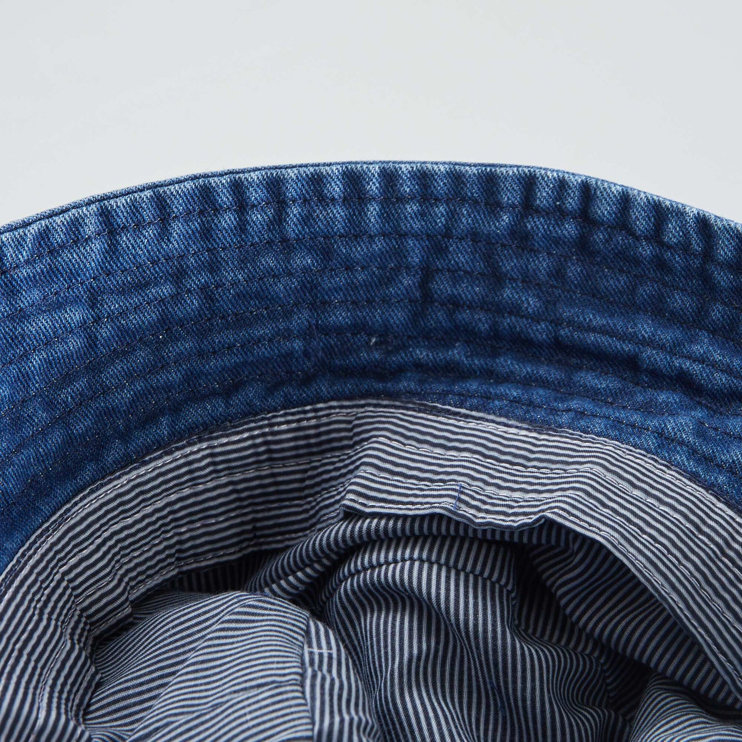 Denim bucket hat BLUE