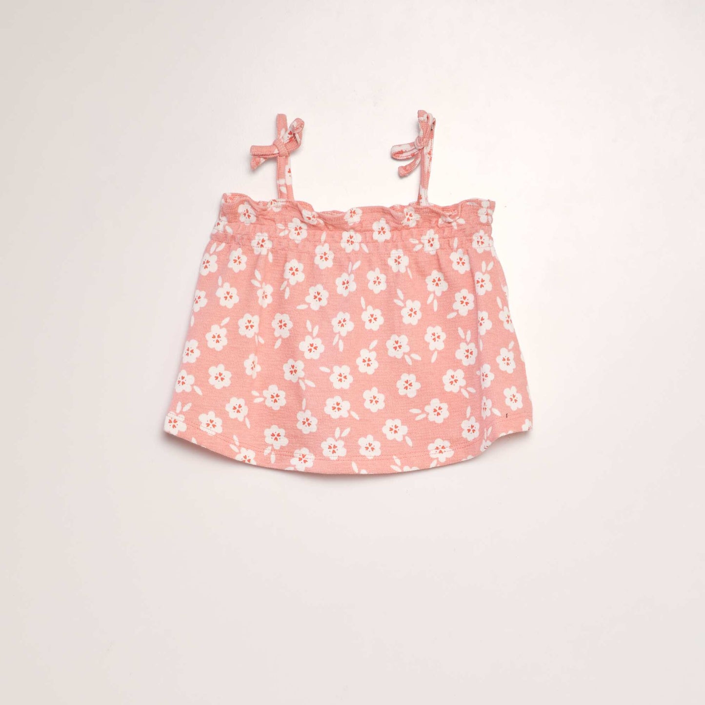 Printed vest top + shorts set - 2-piece set PINK