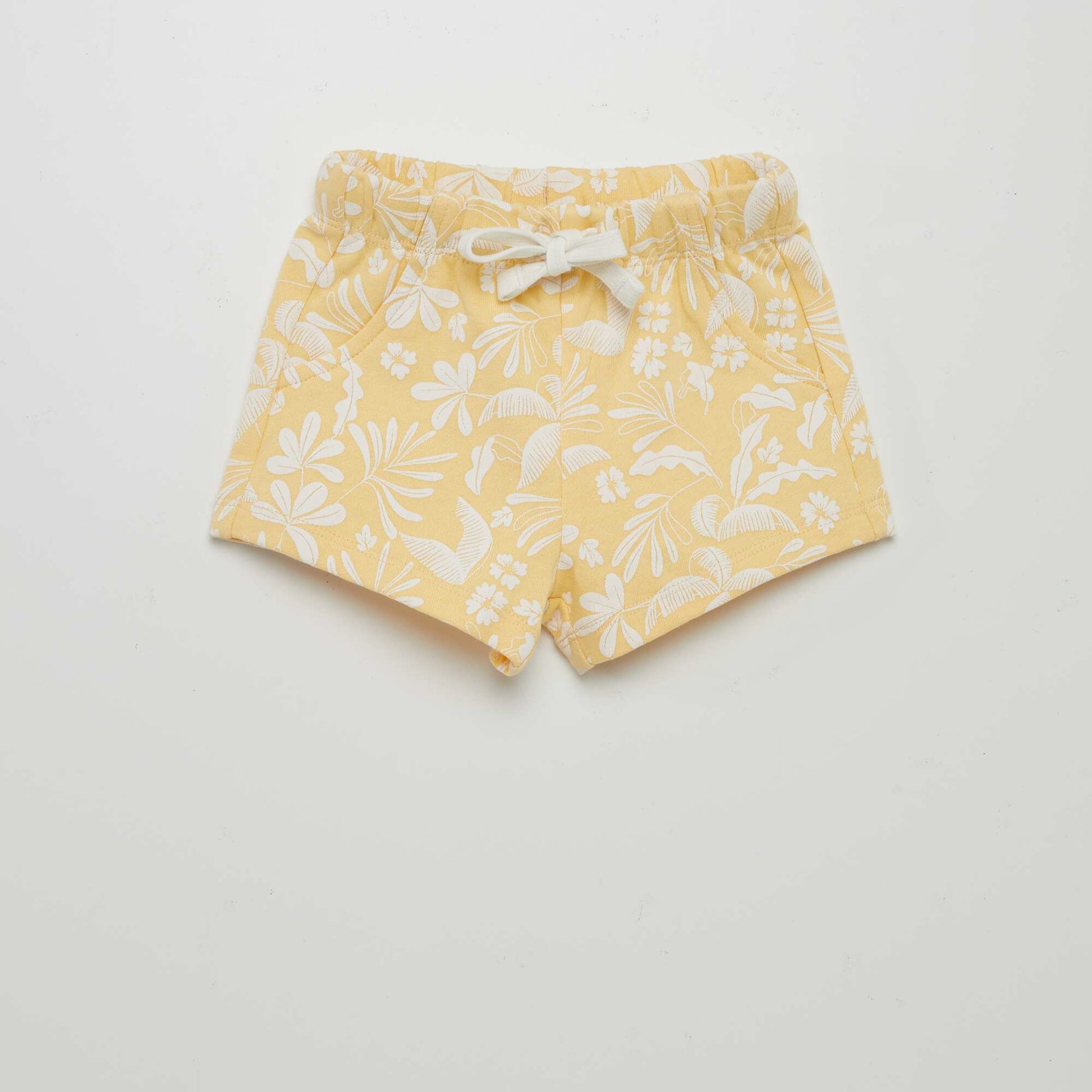 حزمة من 2 زوج منقماش الخفيفة سويت شيرت قماش YELLOW