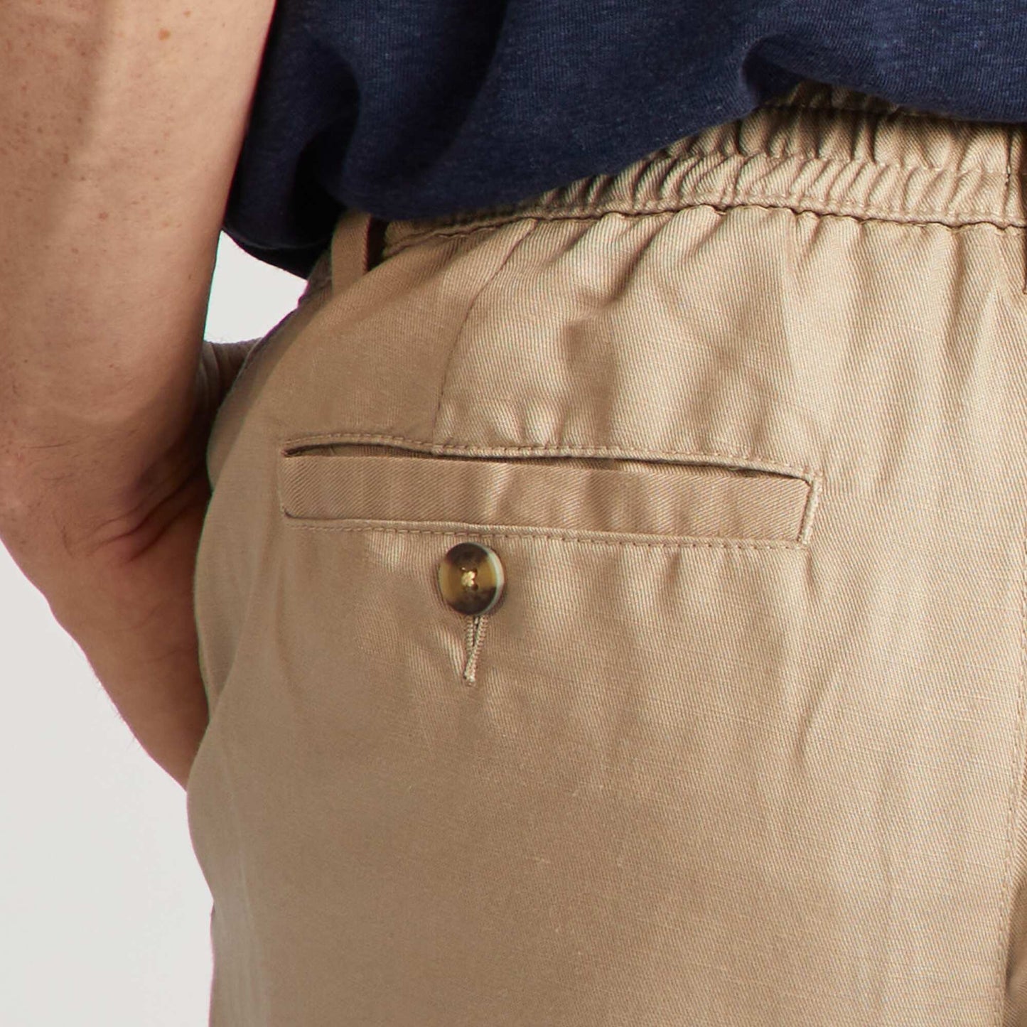 Linen chinos beige