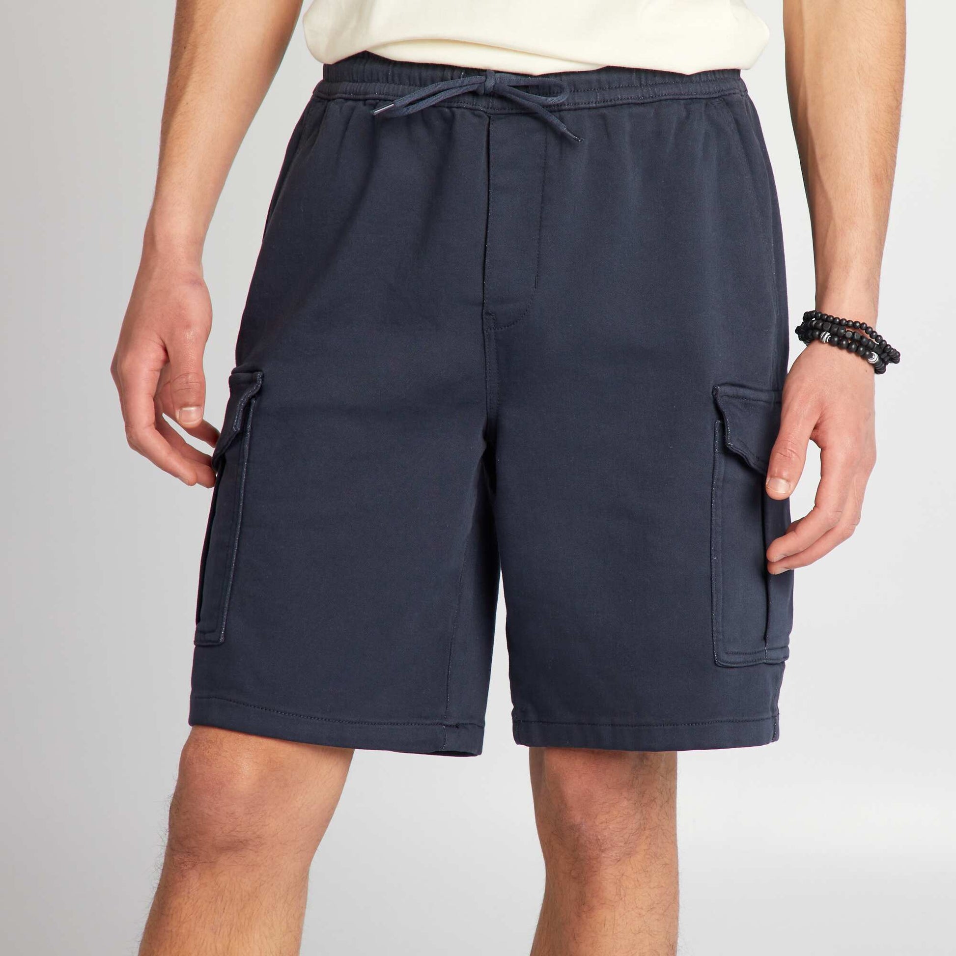 Shorts with side pockets BLUE