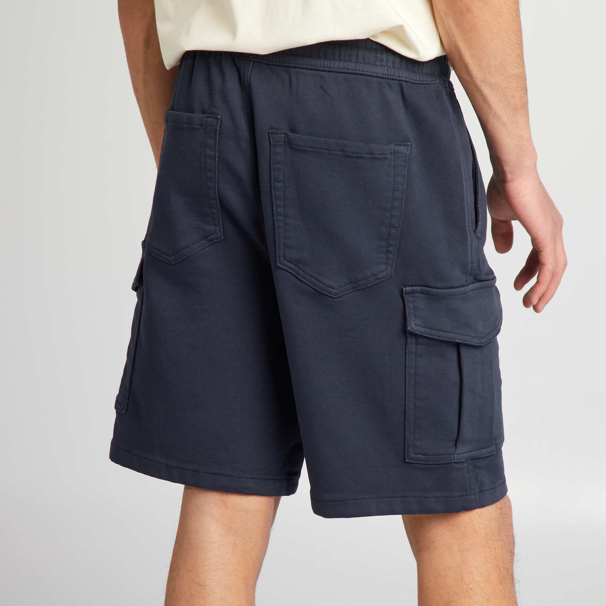 Shorts with side pockets BLUE