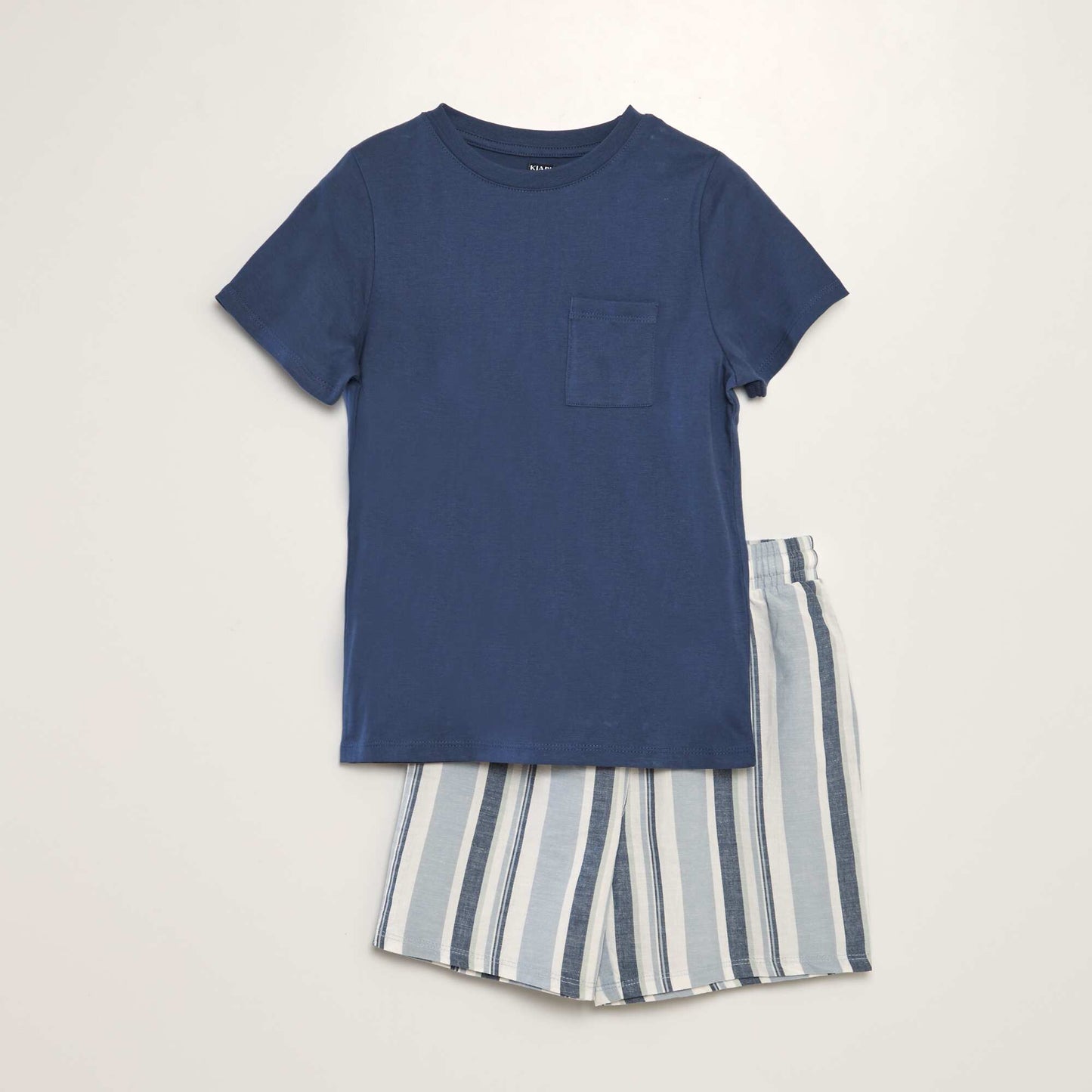 T-shirt + shorts pyjama set - Two-piece set BLUE