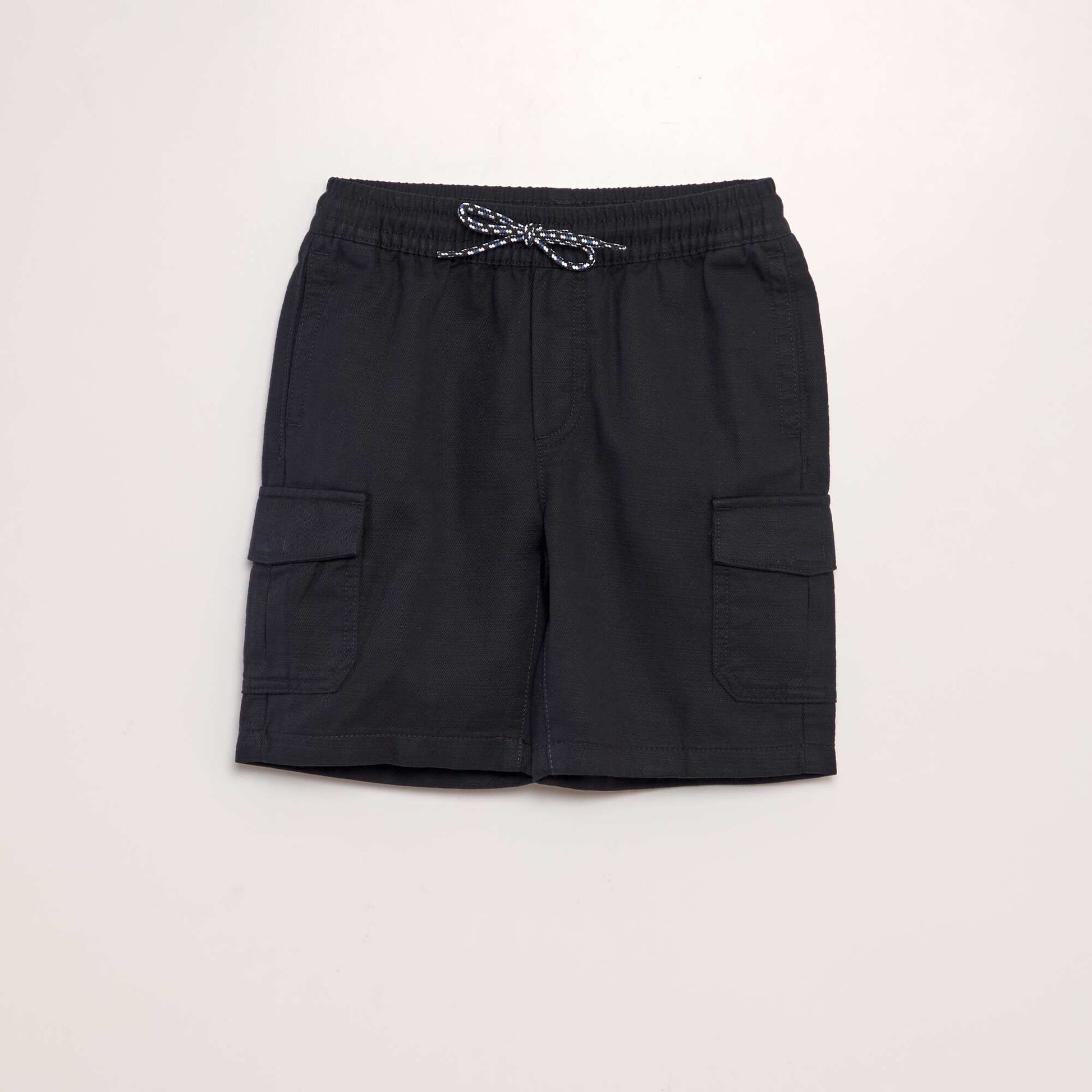 Shorts with side pockets BLACK