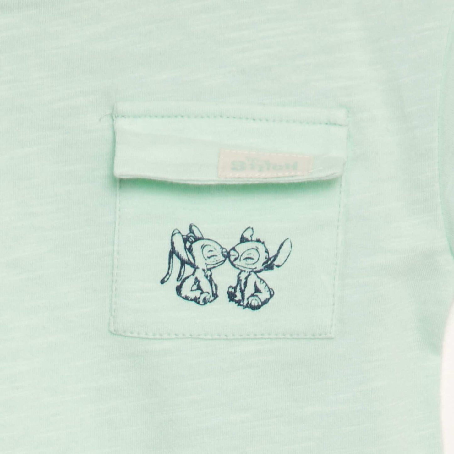 'Stitch' T-shirt + shorts set - Two-piece set WHITE